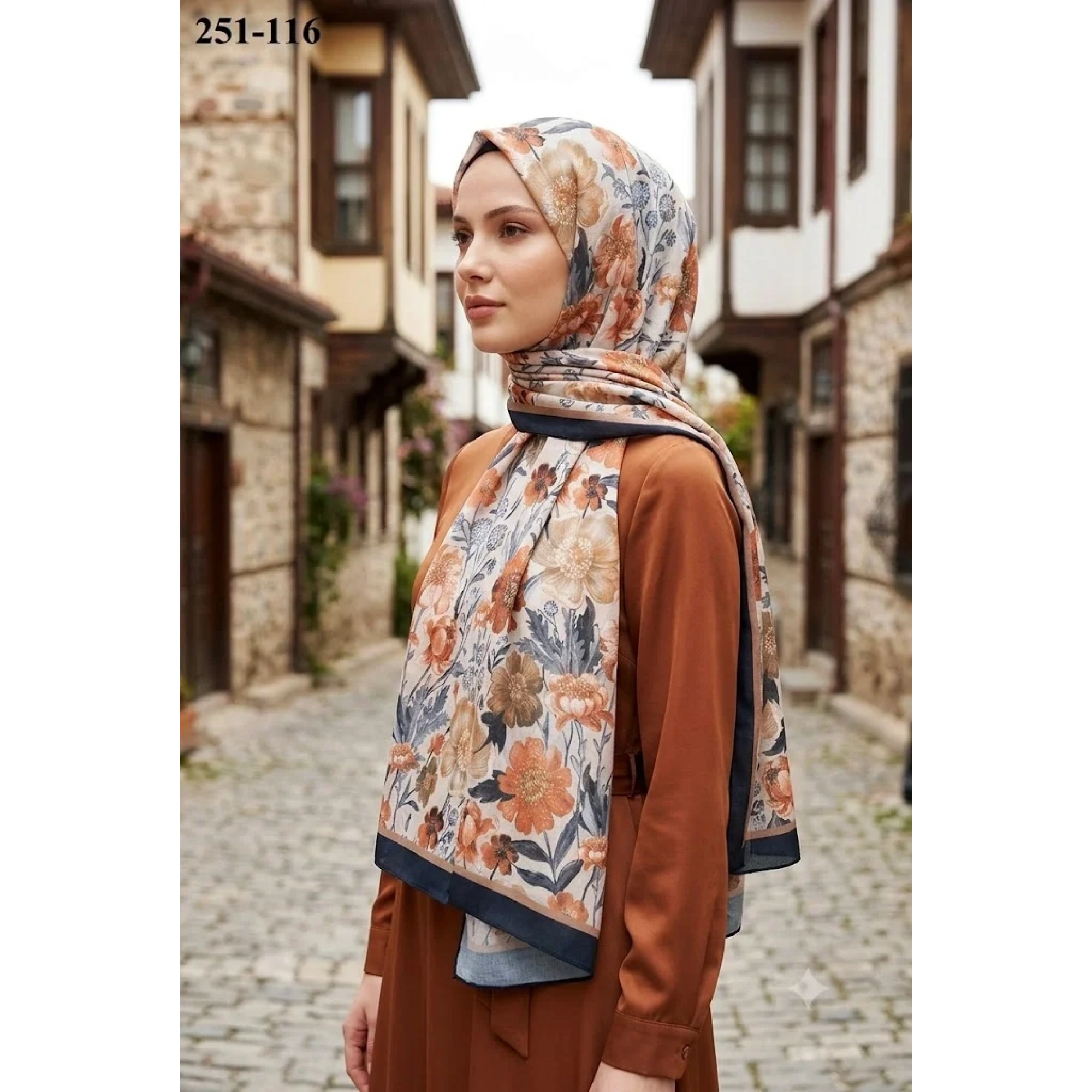 Sharell Fransız İpeği Şal (Siyah) 251-116