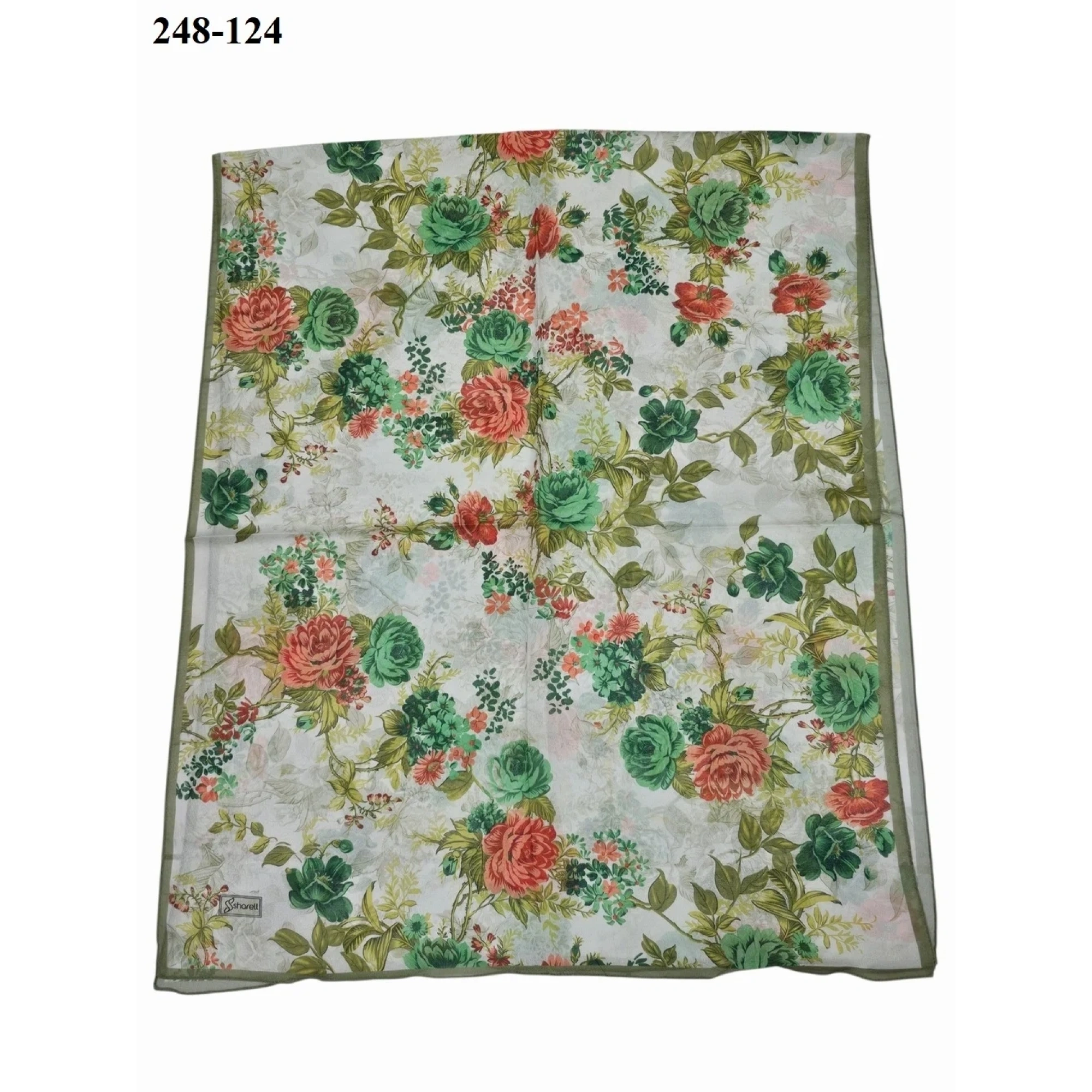 Sharell Fransız İpeği Şal (Yeşil) 248-124