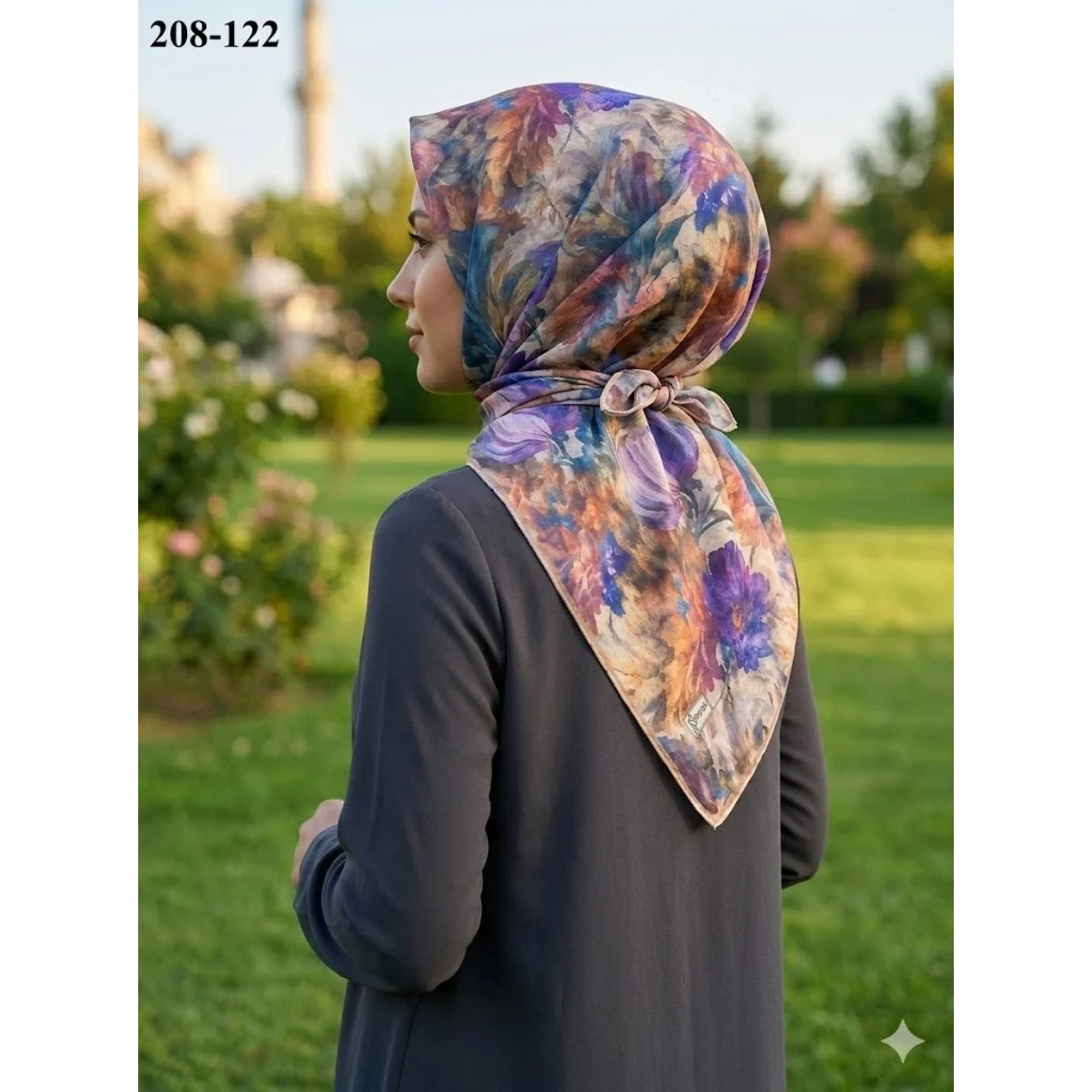 Sharell Soft Pamuk Eşarp 208-122