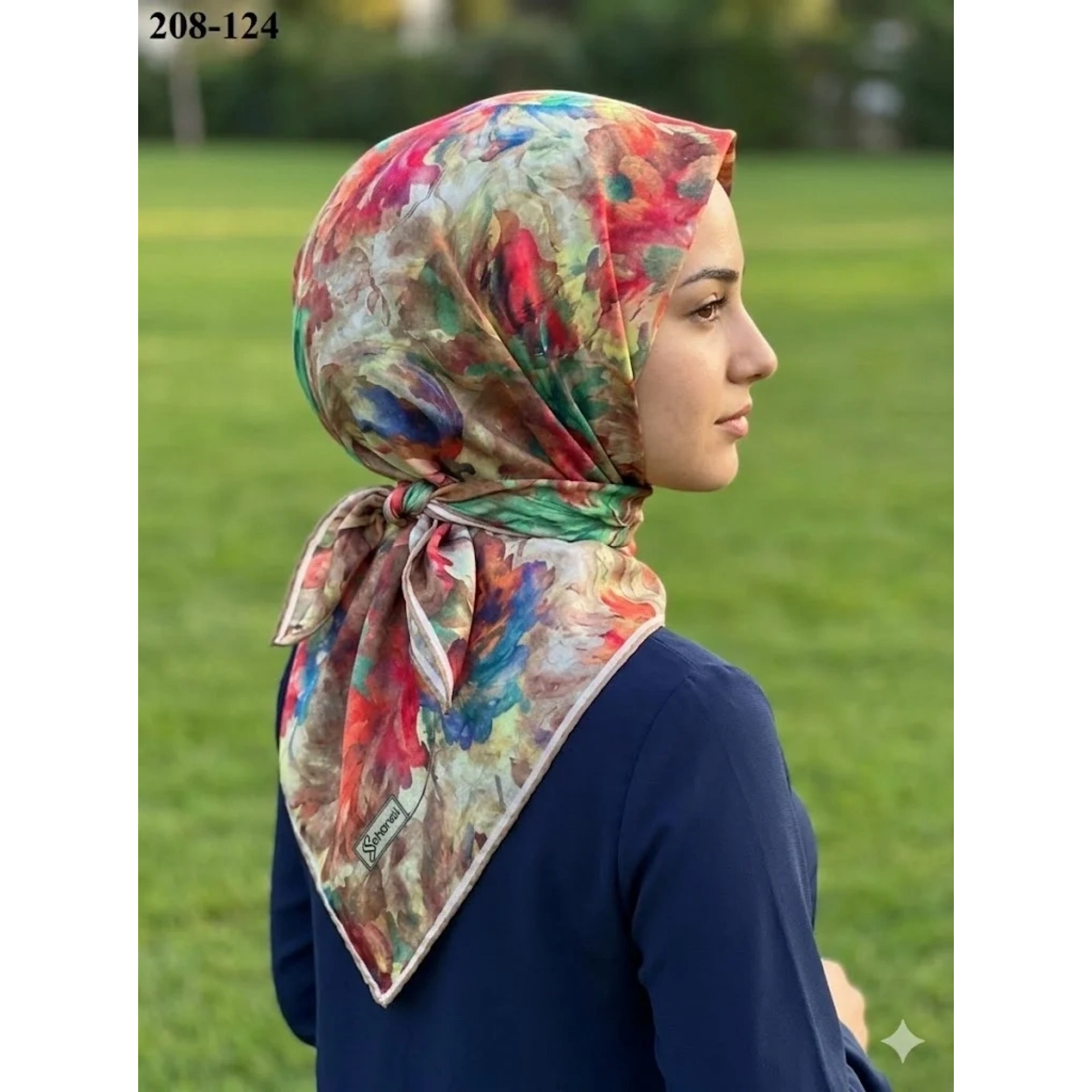 Sharell Soft Pamuk Eşarp 208-124