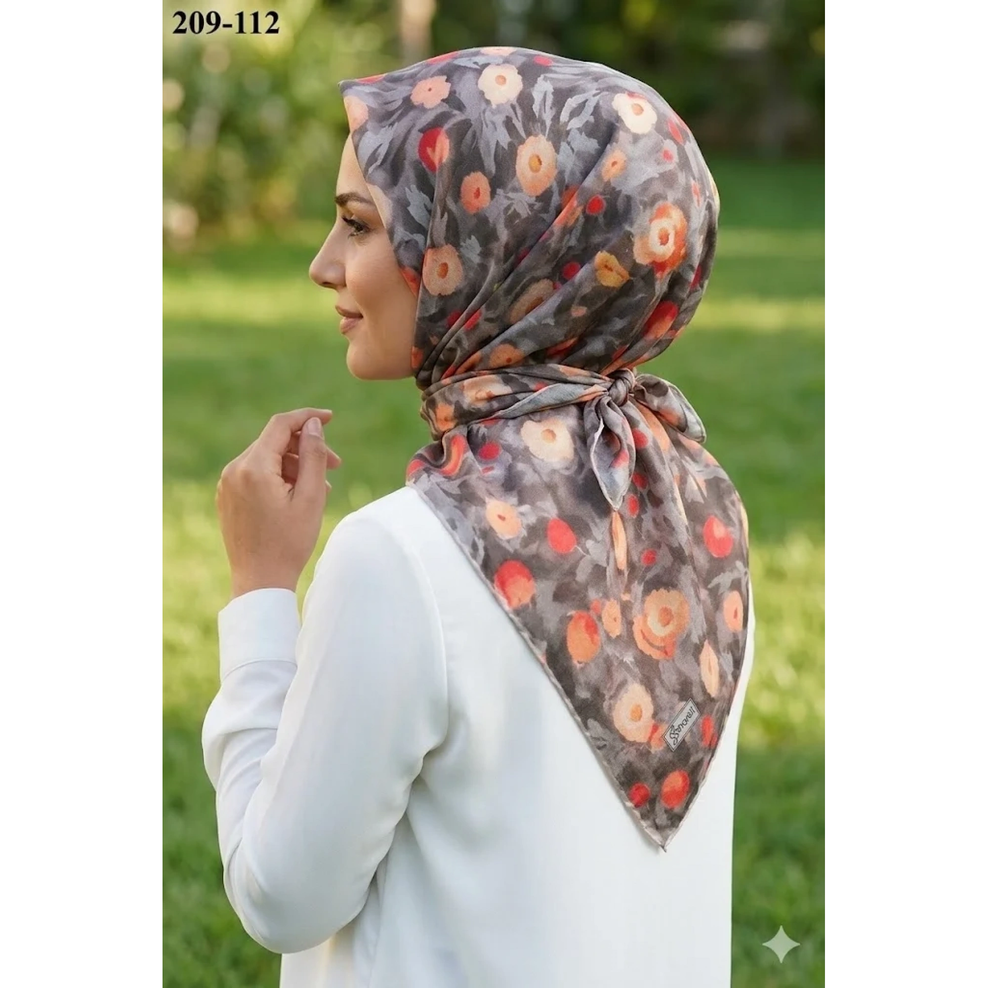 Sharell Soft Pamuk Eşarp 209-112