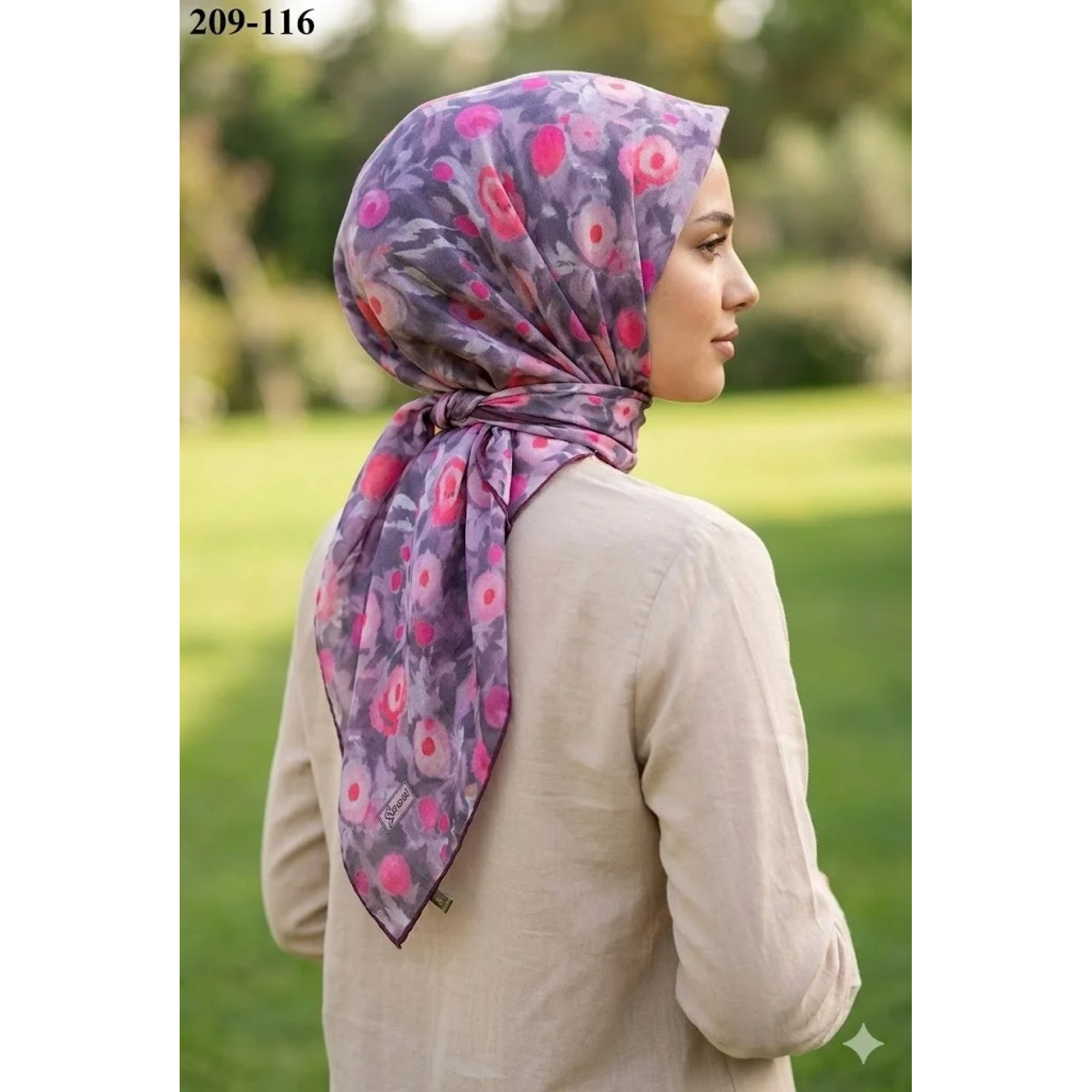 Sharell Soft Pamuk Eşarp 209-116