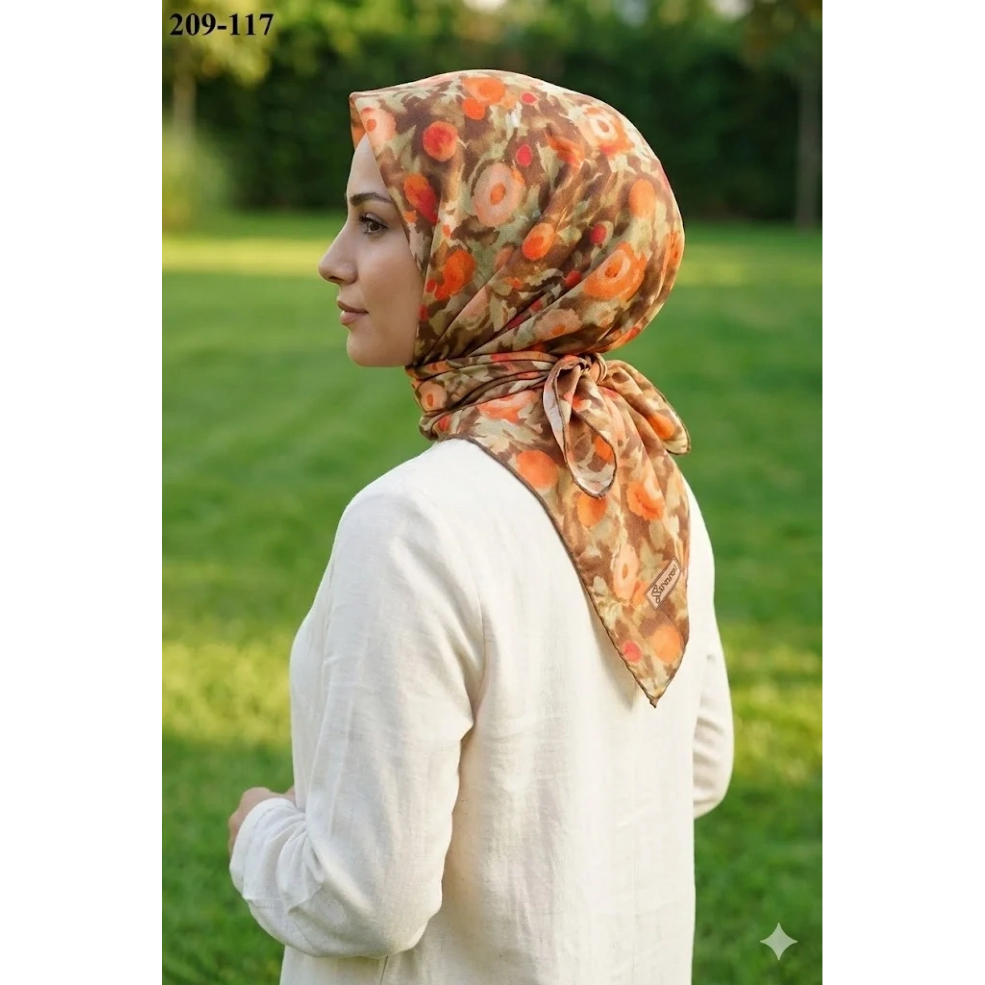 Sharell Soft Pamuk Eşarp 209-117