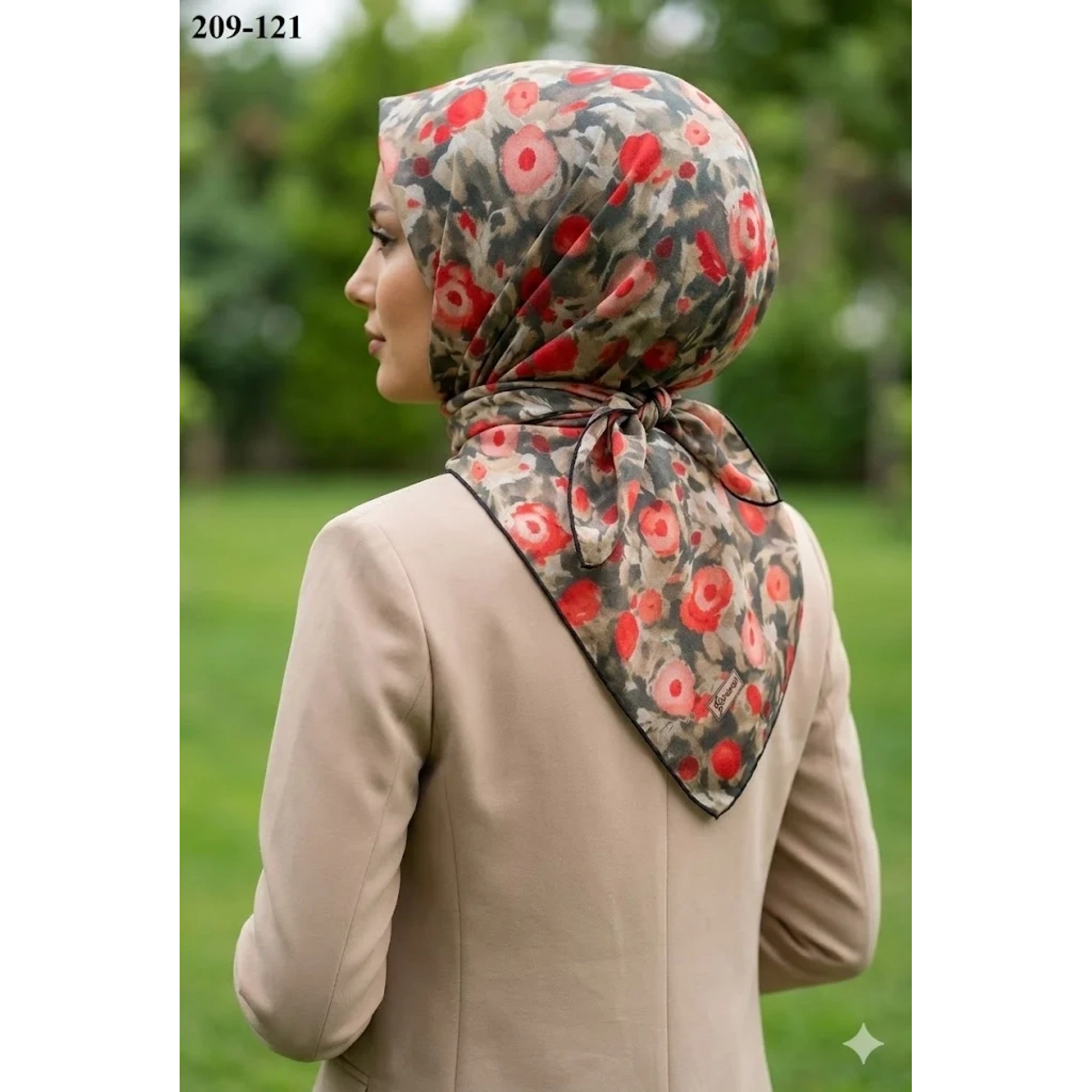 Sharell Soft Pamuk Eşarp 209-121