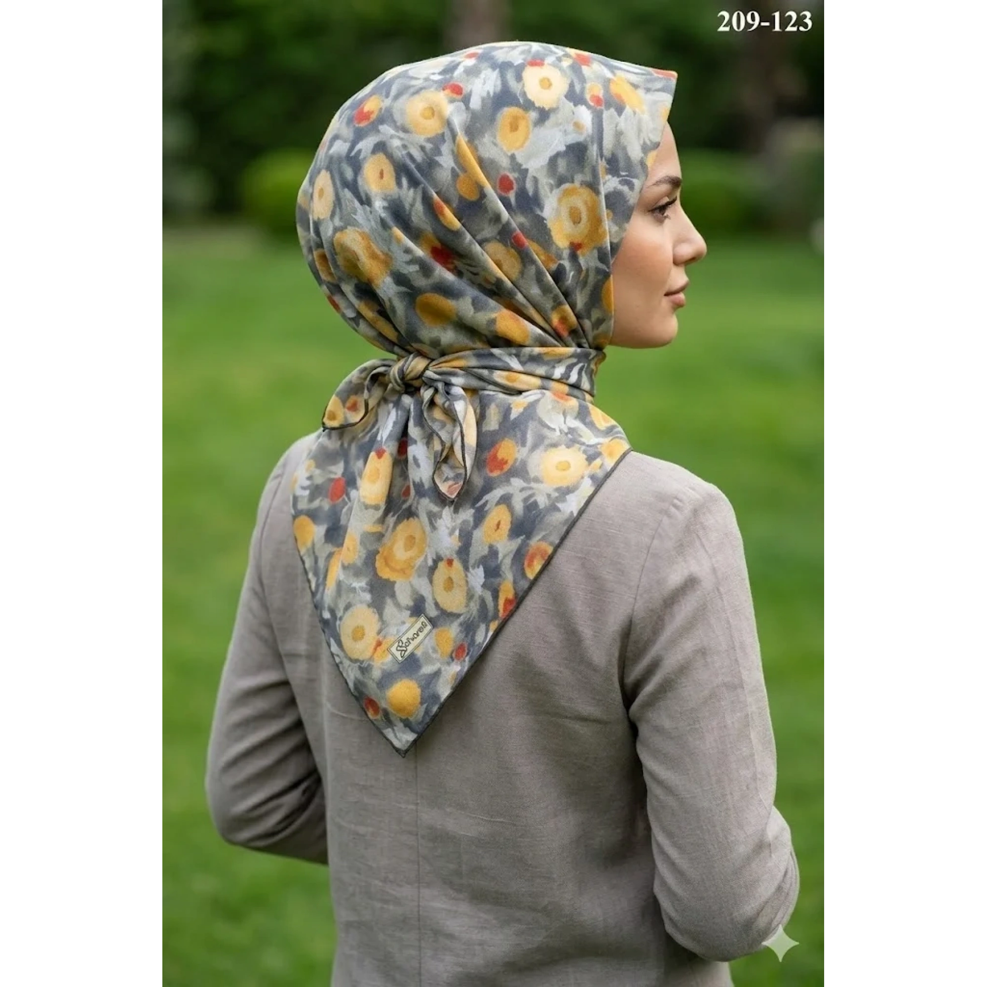 Sharell Soft Pamuk Eşarp 209-123