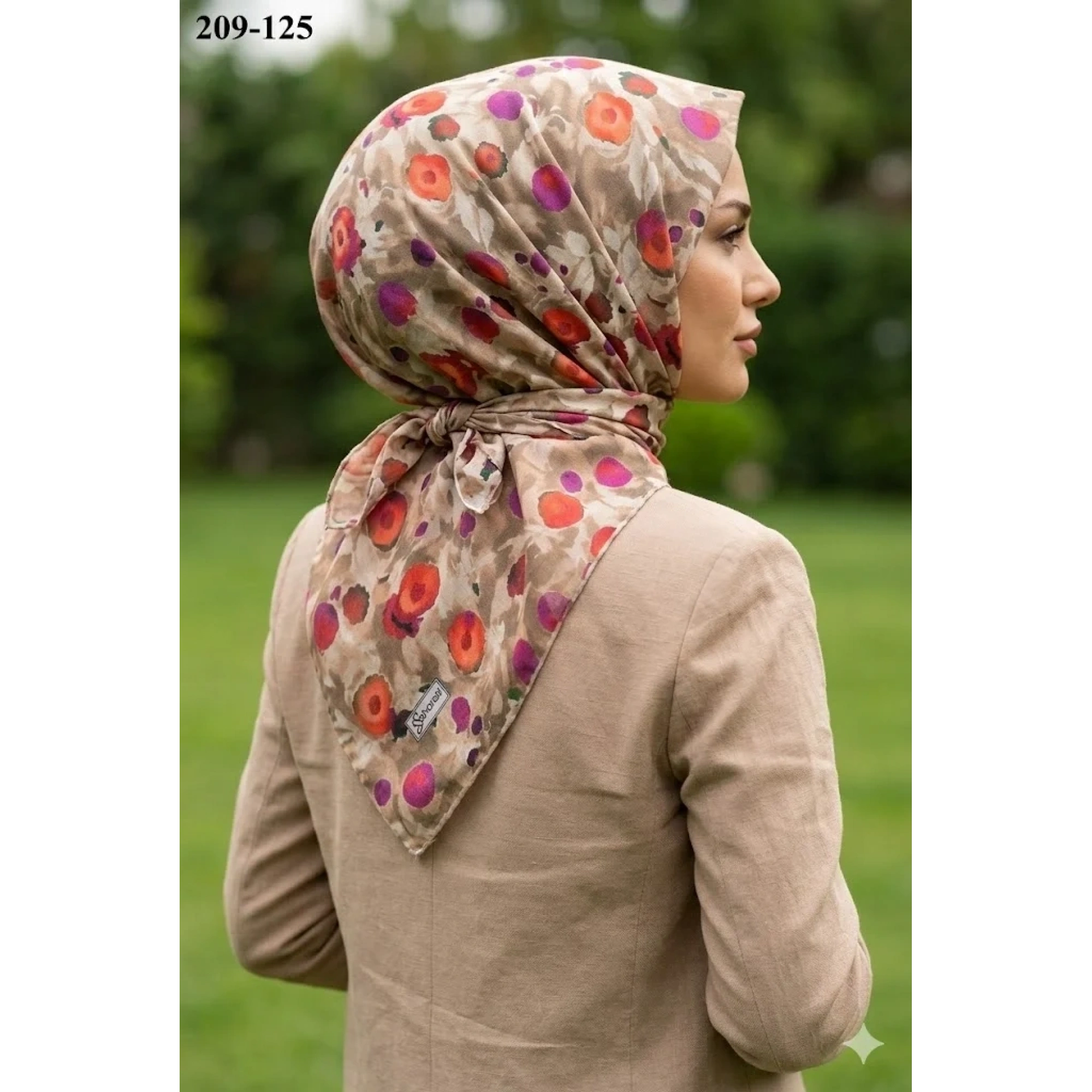 Sharell Soft Pamuk Eşarp 209-125