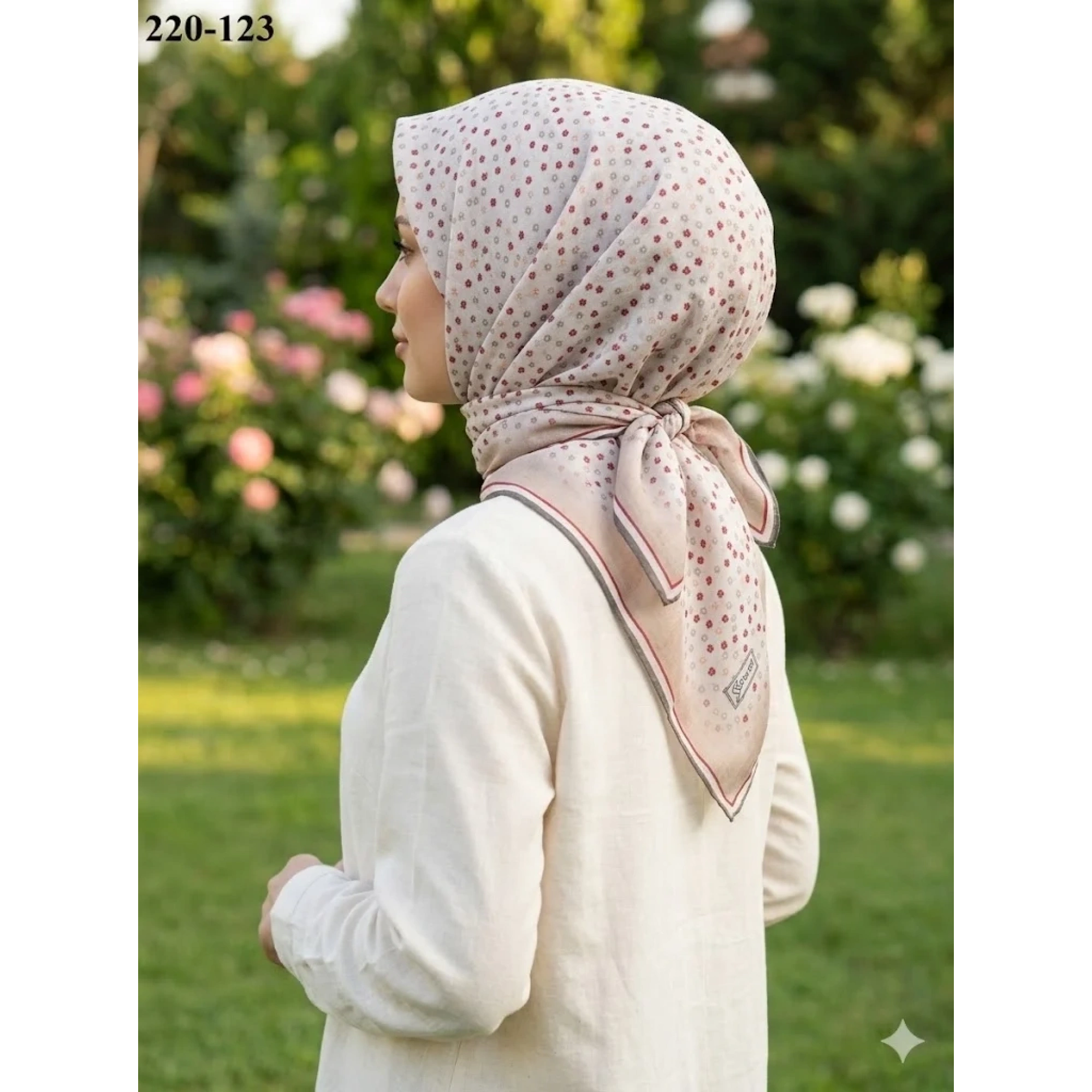 Sharell Soft Pamuk Eşarp 220-123