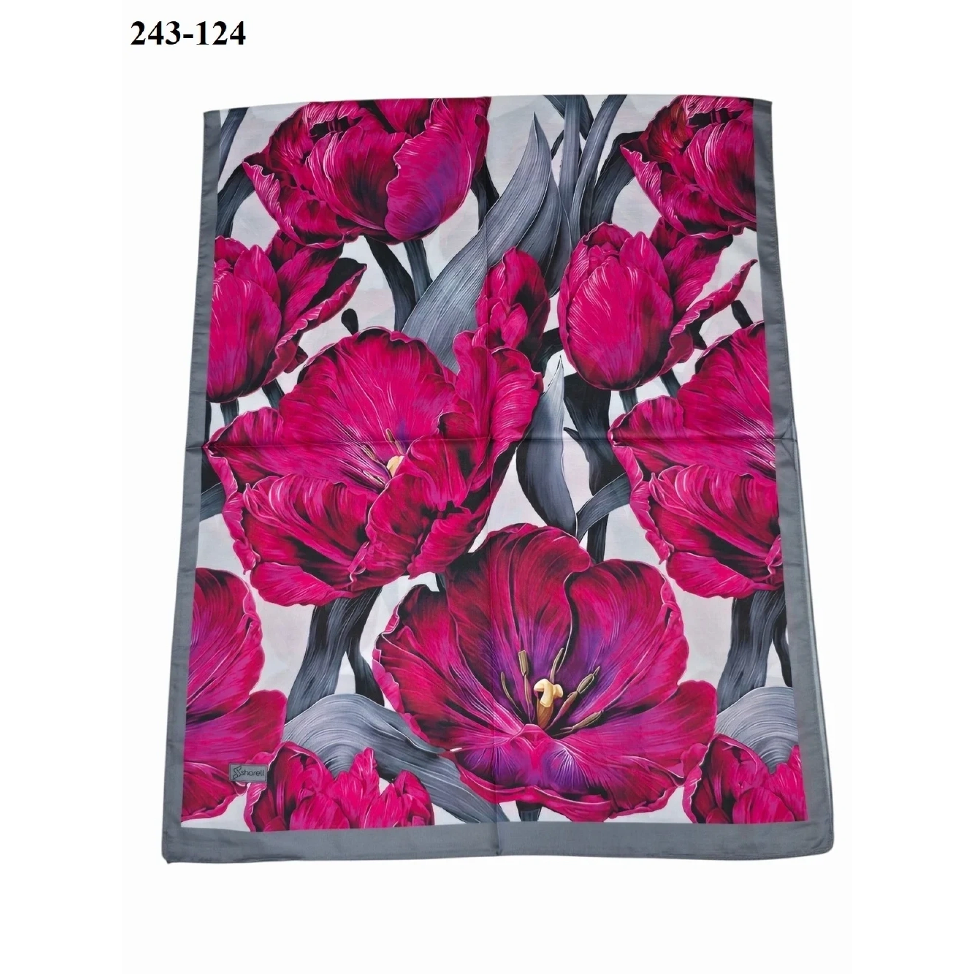 Sharell Soft Pamuk Şal (Gri) 243-124
