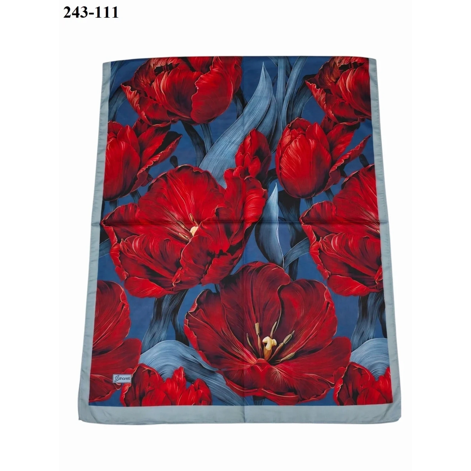 Sharell Soft Pamuk Şal (Mavi) 243-111