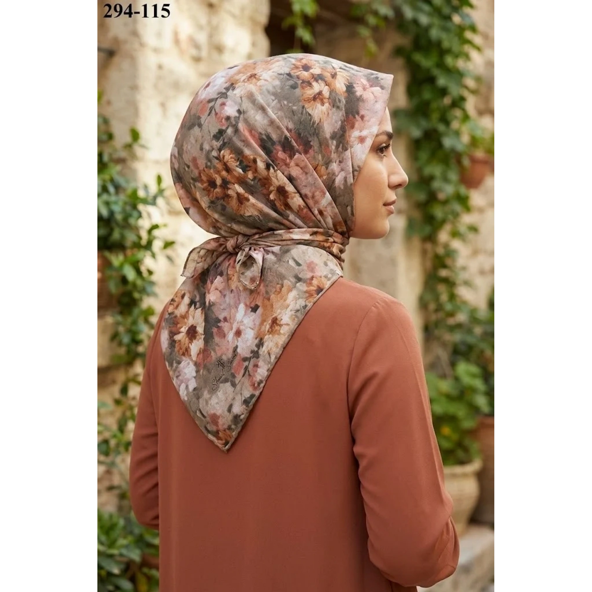 Shawl Secret Soft Pamuk Eşarp 294-115