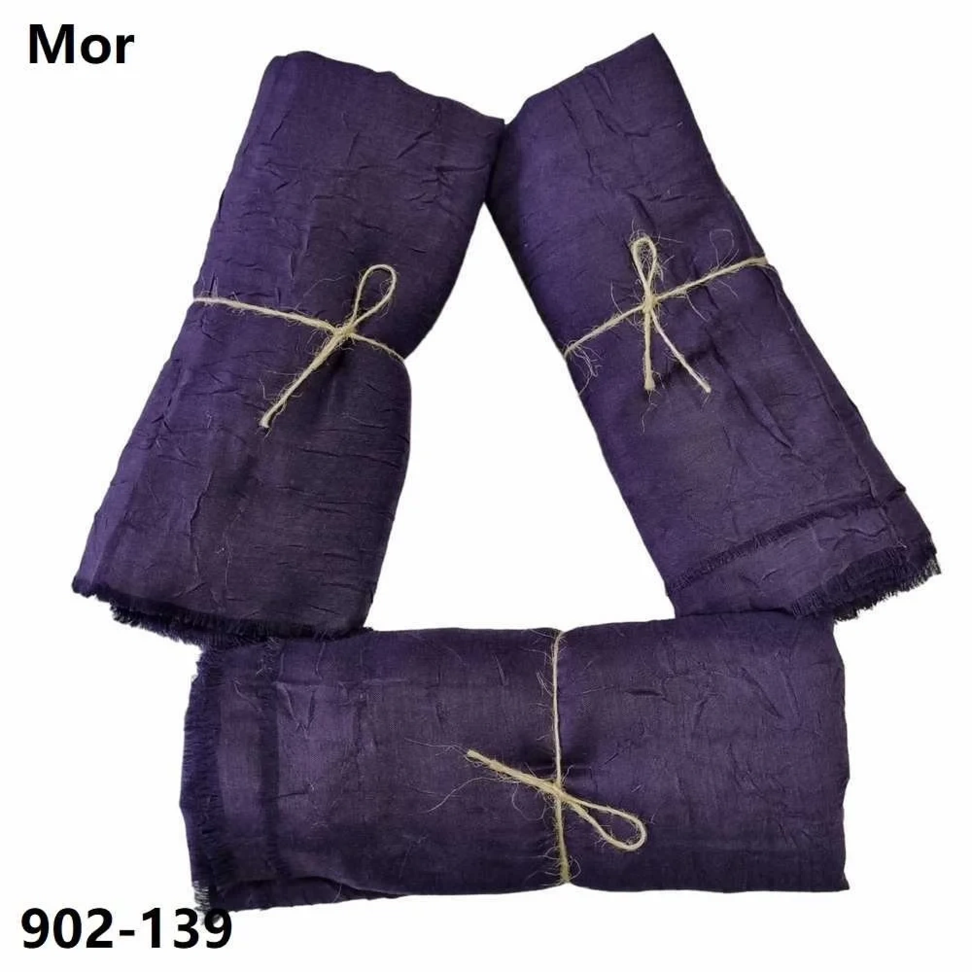 Soft İpek Bambu Pamuk Şal (mor) 902-139
