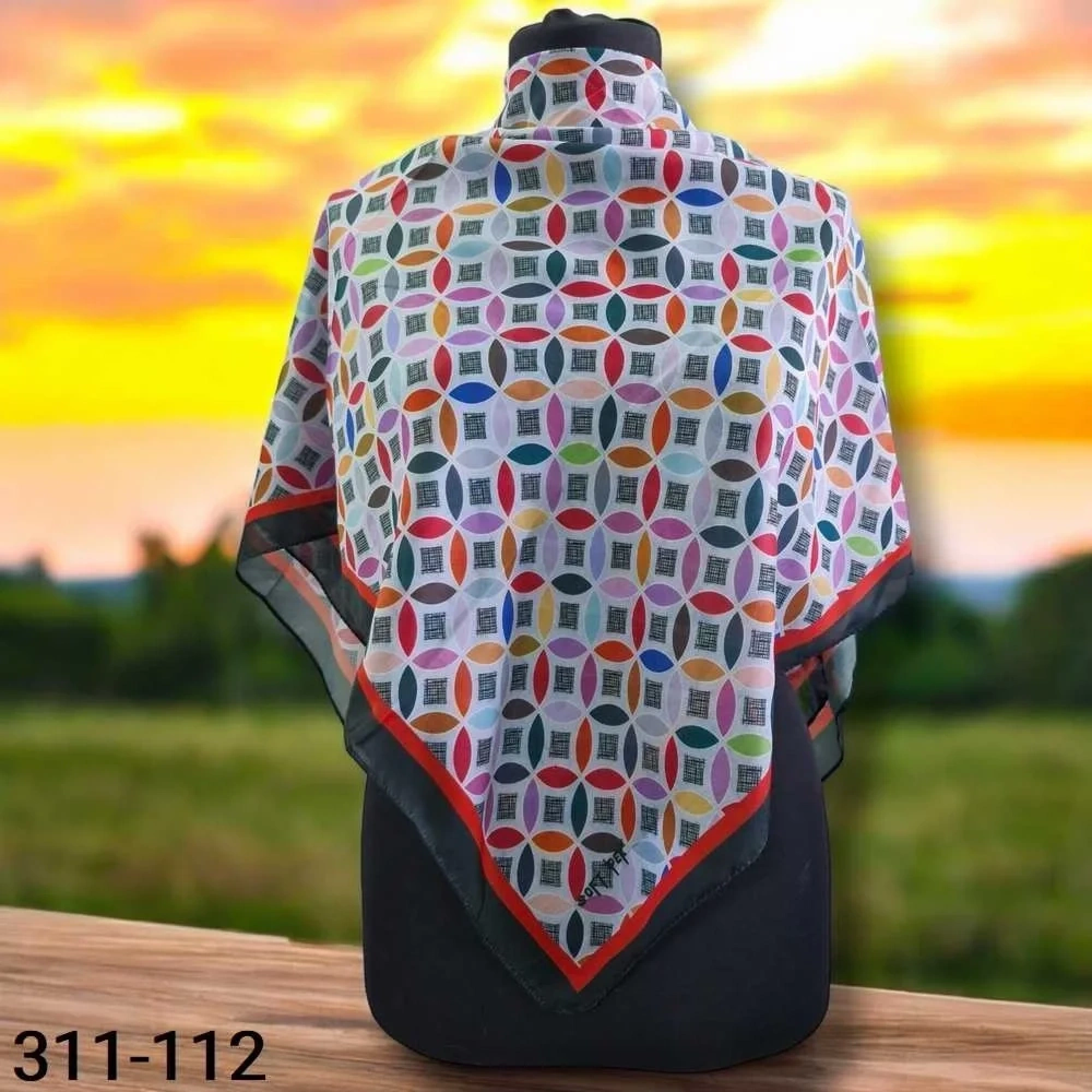Soft İpek Dijital Soft Eşarp 311-112
