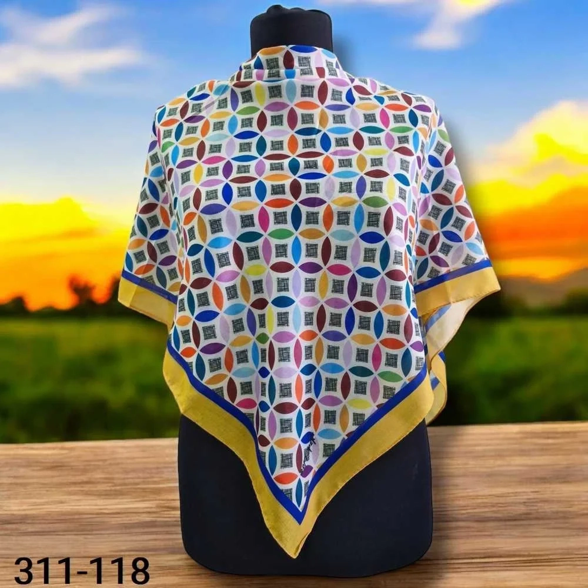 Soft İpek Dijital Soft Eşarp 311-118