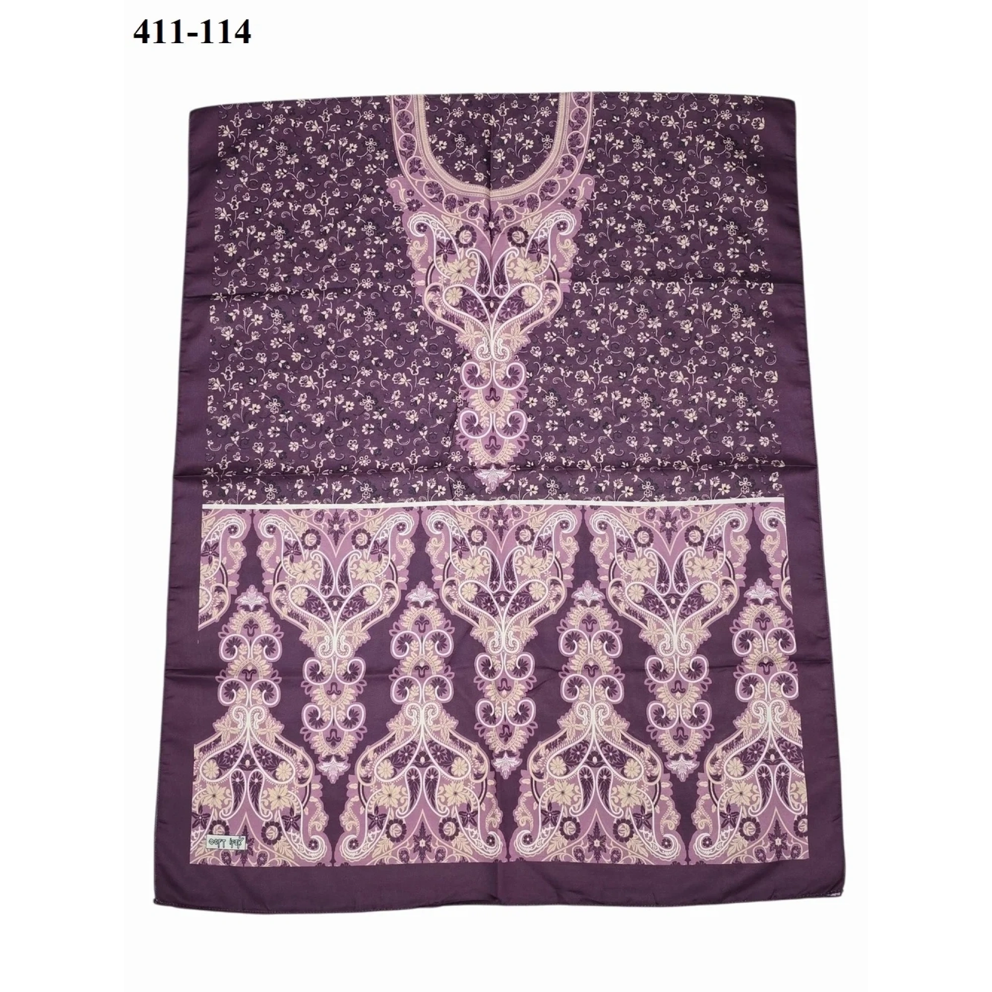 Soft İpek Etnik Desen Soft Şal 411-114