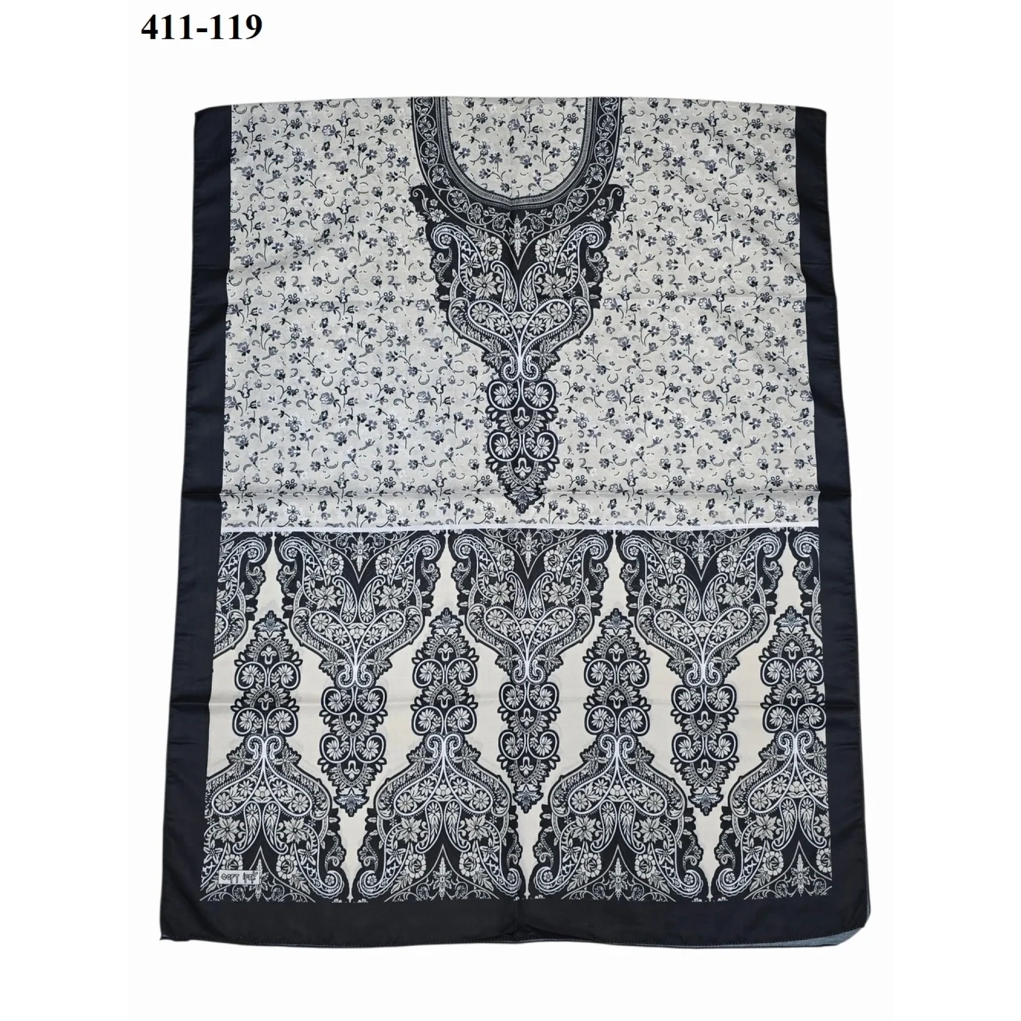 Soft İpek Etnik Desen Soft Şal 411-119