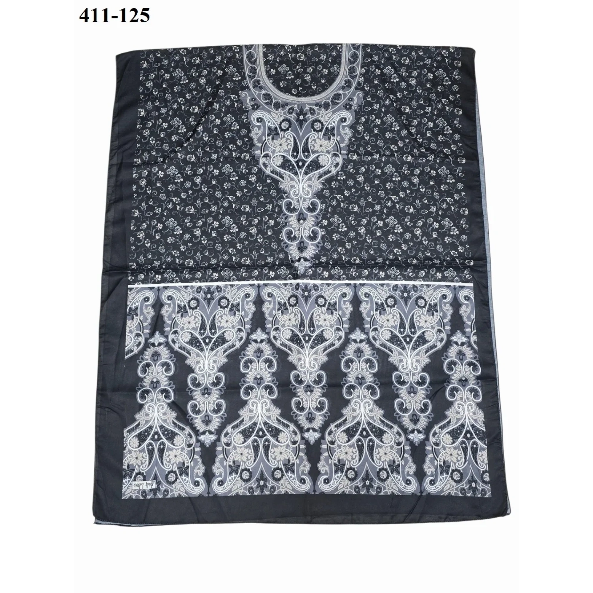 Soft İpek Etnik Desen Soft Şal 411-125