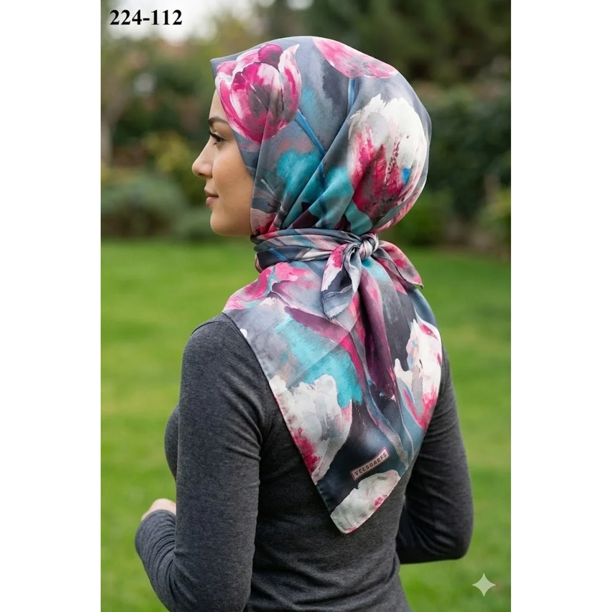 Velscarfs Soft Pamuk Parla Eşarp 224-112