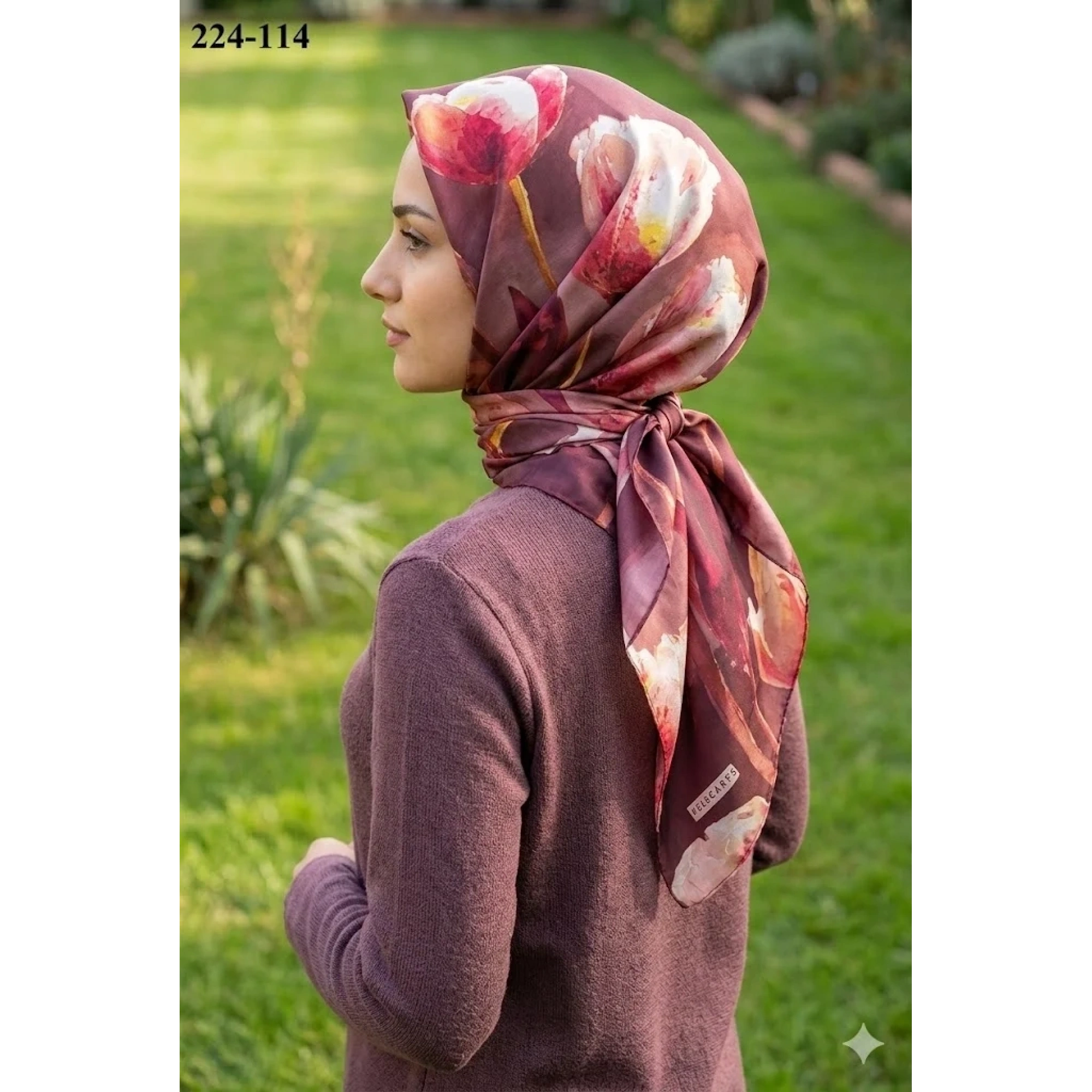 Velscarfs Soft Pamuk Parla Eşarp 224-114