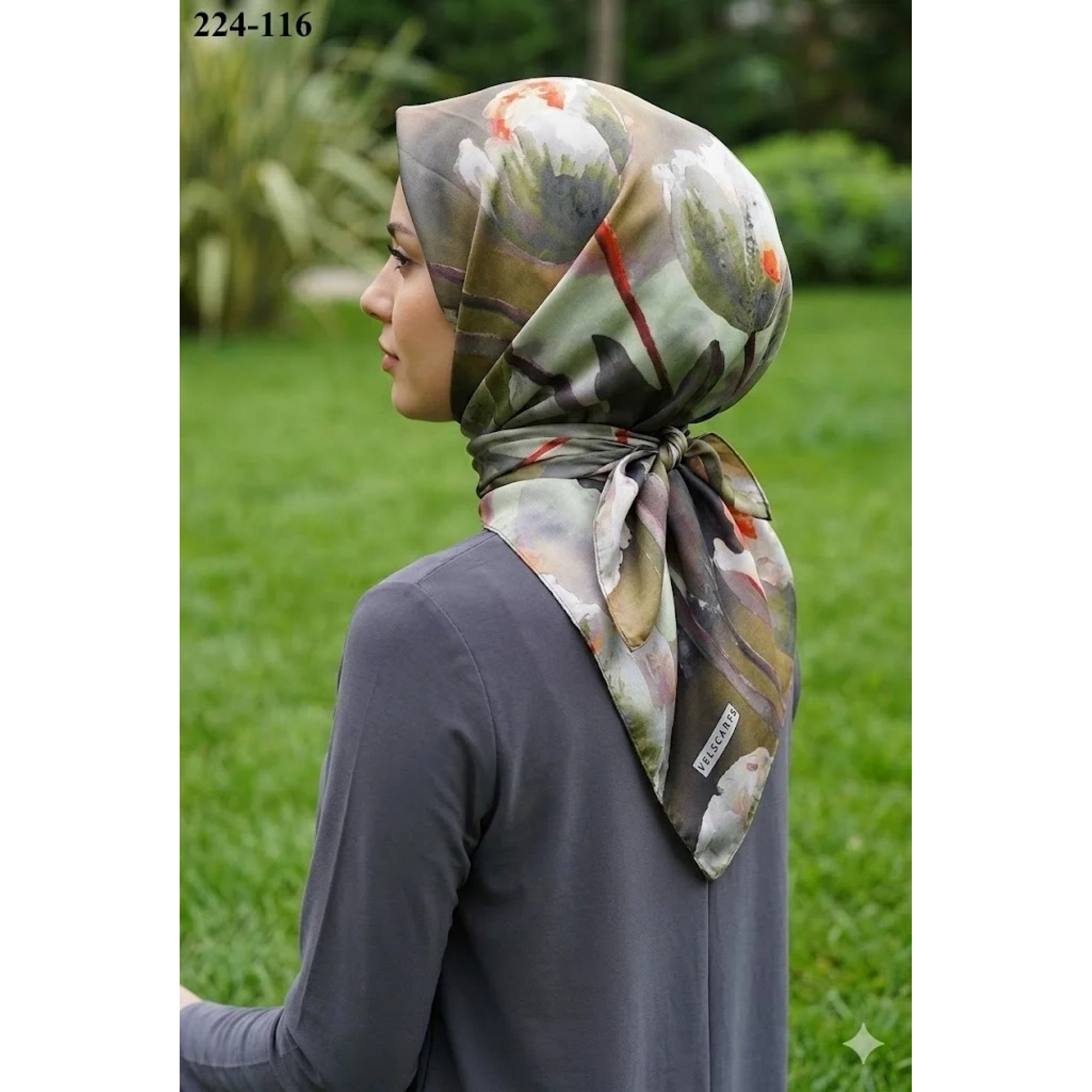 Velscarfs Soft Pamuk Parla Eşarp 224-116