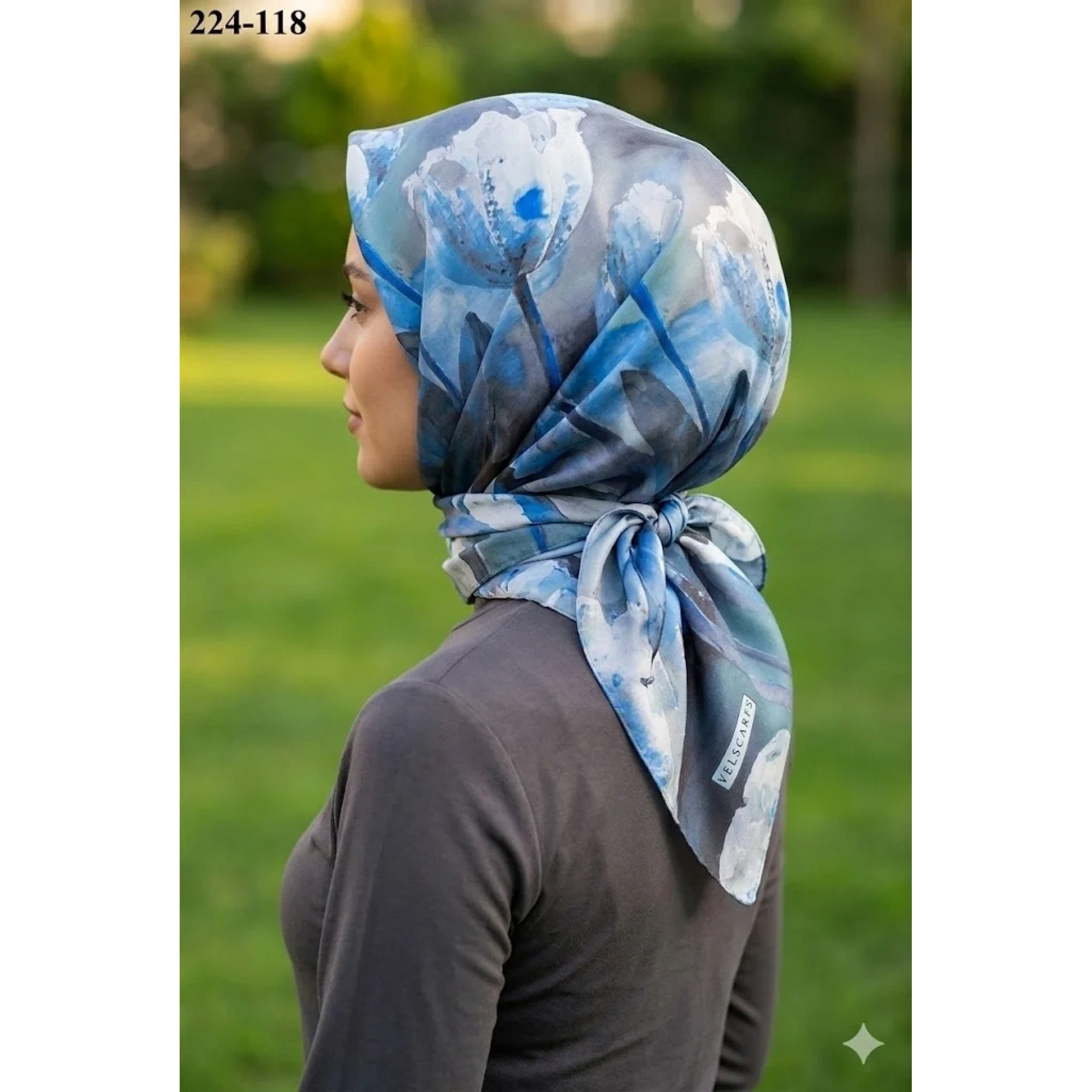 Velscarfs Soft Pamuk Parla Eşarp 224-118