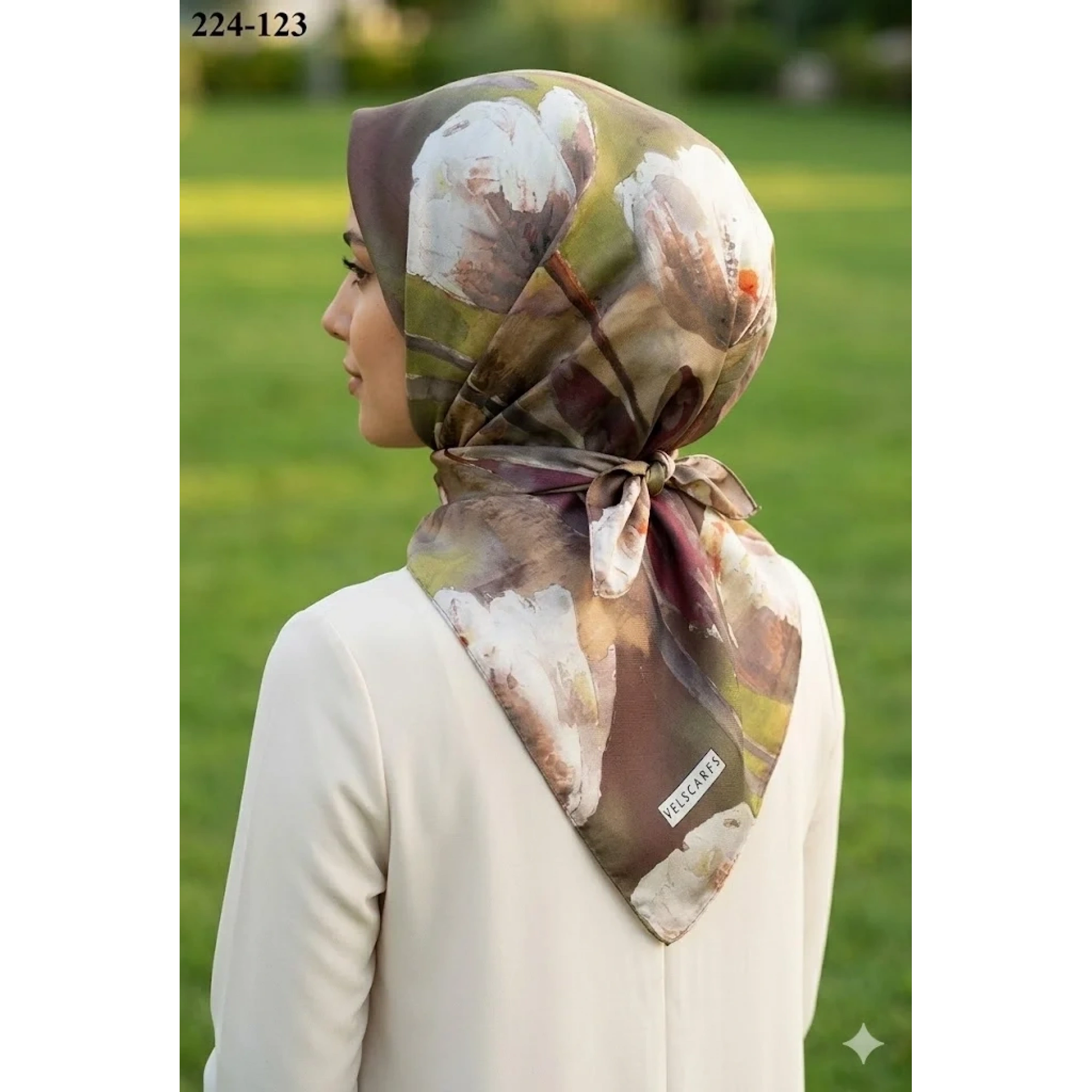Velscarfs Soft Pamuk Parla Eşarp 224-123