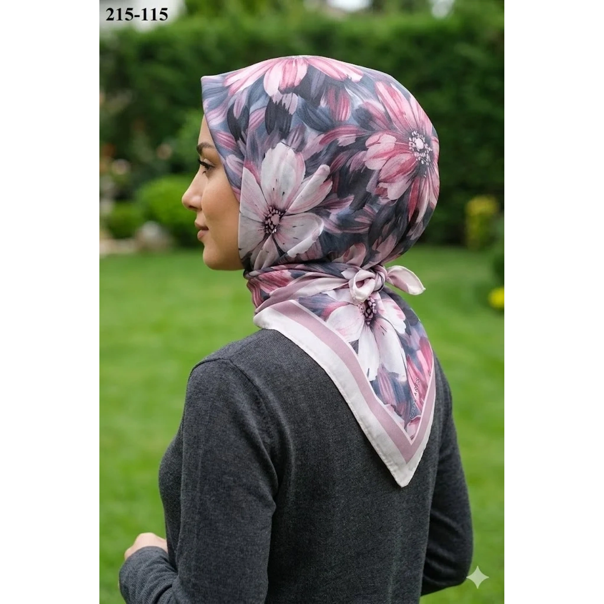 Velscarfs Soft Pamuk Parla Eşarp (Açık Taş) 215-115