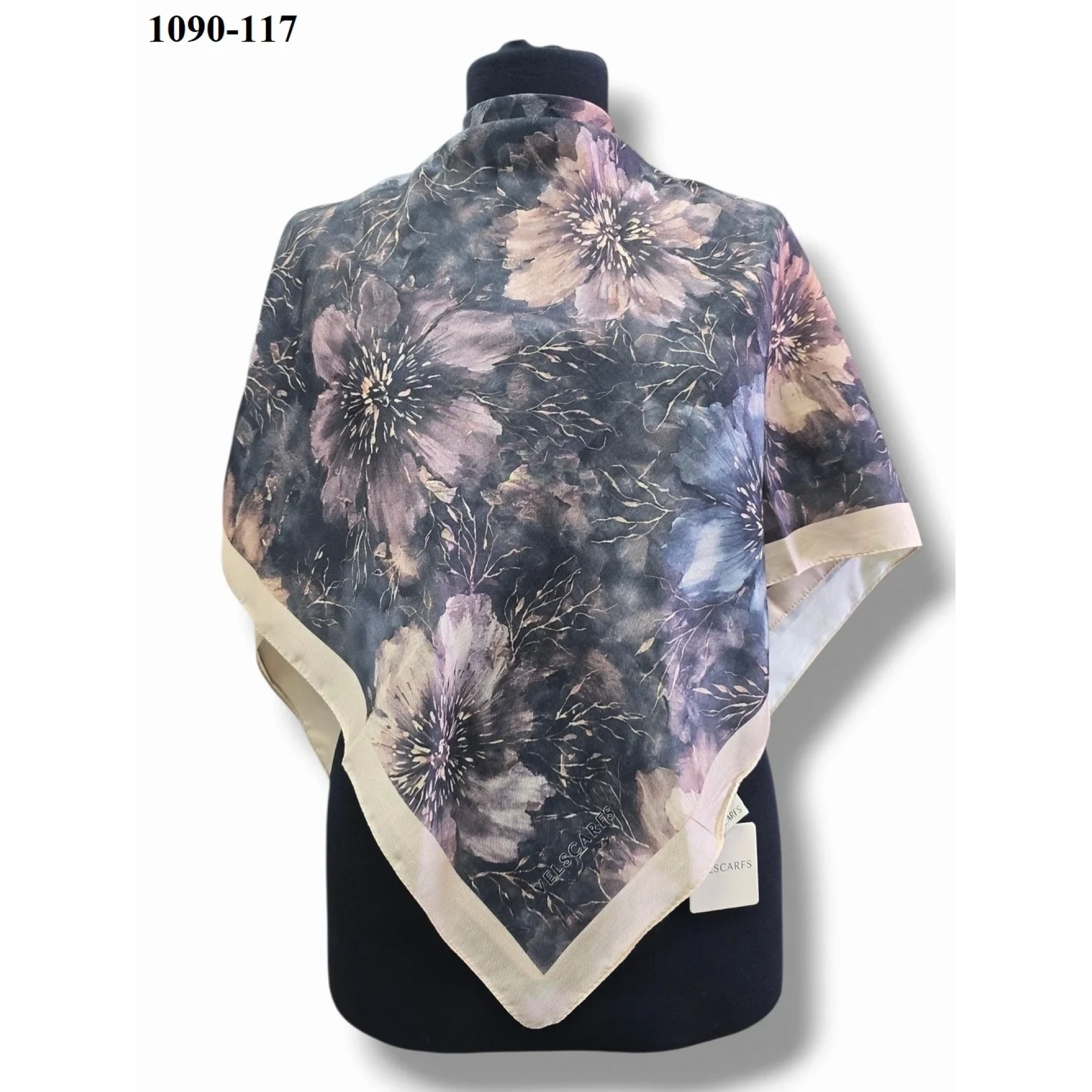 Velscarfs Soft Pamuk Parla Eşarp (Bej) 1090-117