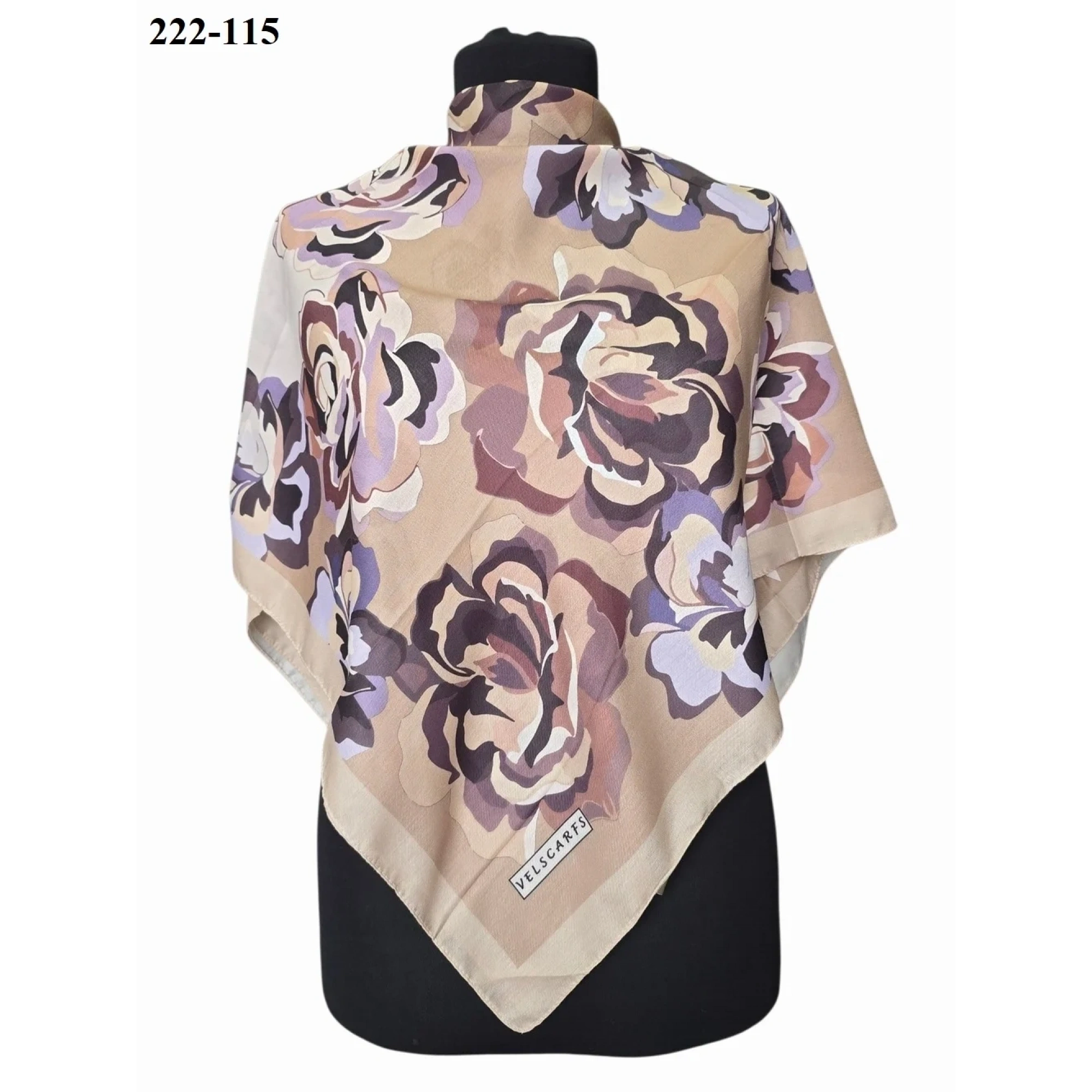 Velscarfs Soft Pamuk Parla Eşarp (Bej) 222-115