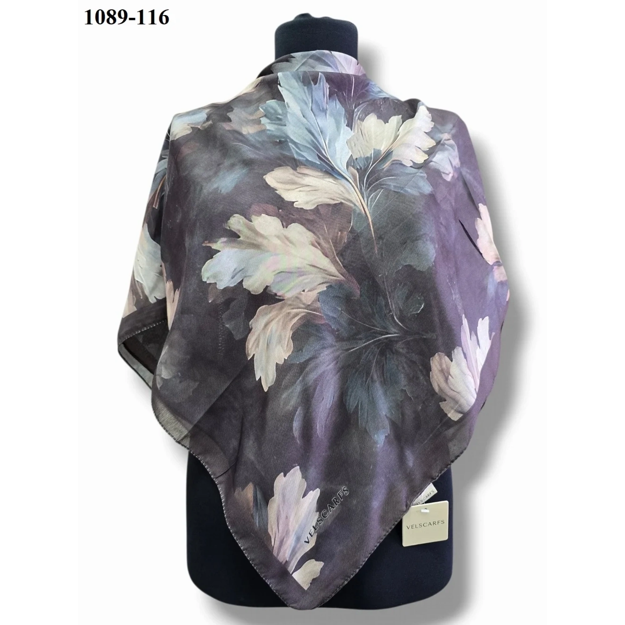 Velscarfs Soft Pamuk Parla Eşarp (Kahverengi) 1089-116