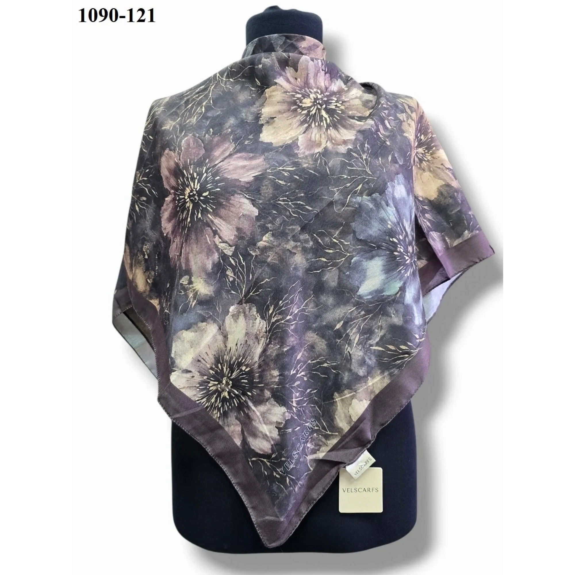 Velscarfs Soft Pamuk Parla Eşarp (Kahverengi) 1090-121
