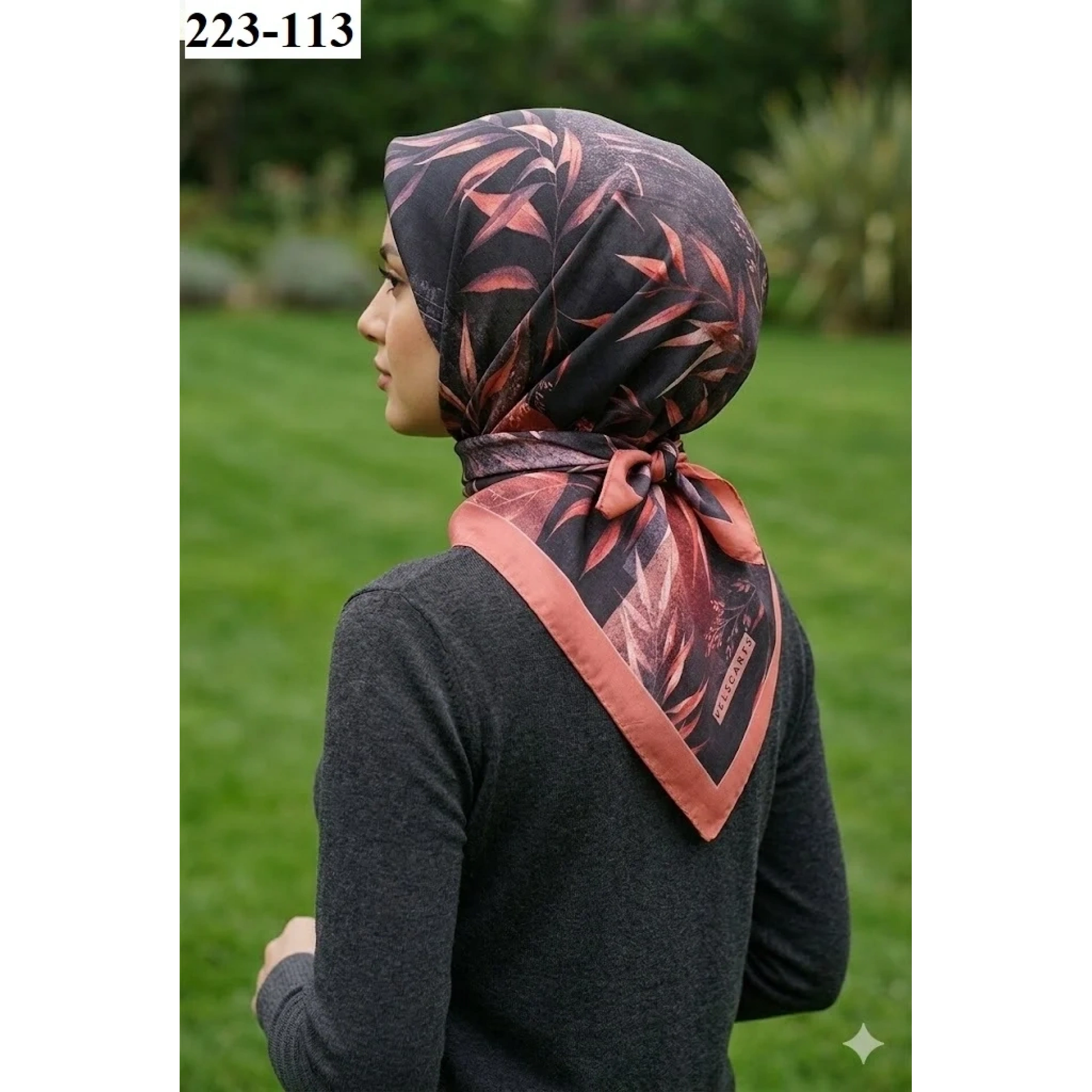 Velscarfs Soft Pamuk Parla Eşarp (Pişmiş Ayva) 223-113