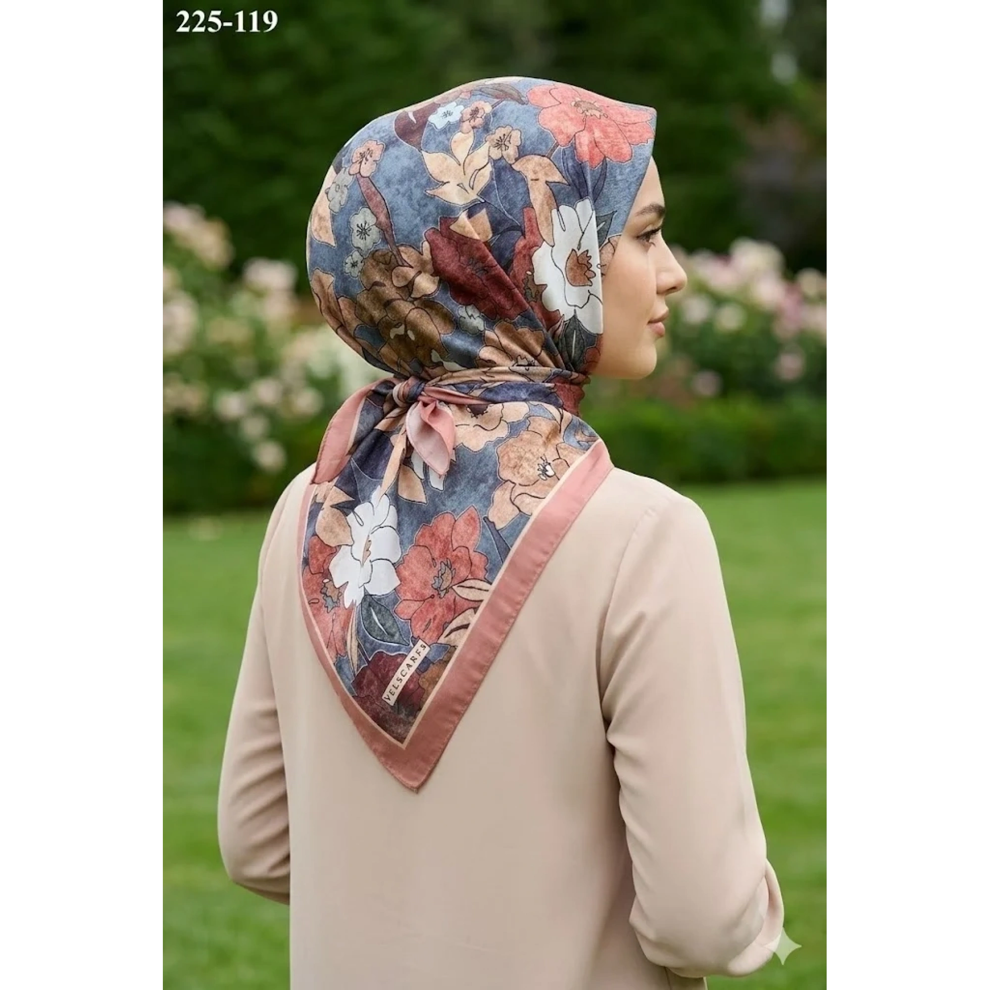 Velscarfs Soft Pamuk Parla Eşarp (Pişmiş Ayva) 225-119