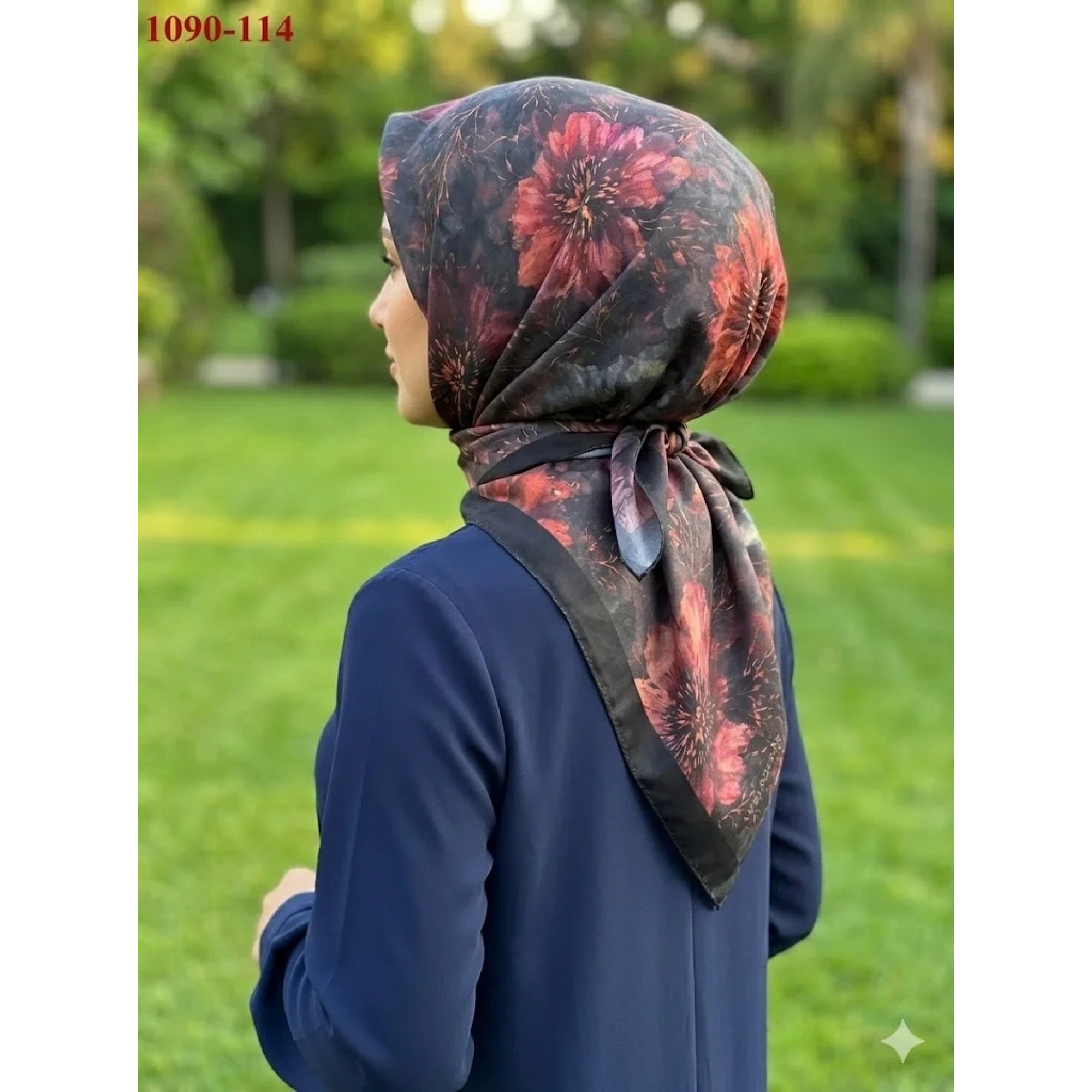 Velscarfs Soft Pamuk Parla Eşarp (Siyah) 1090-114