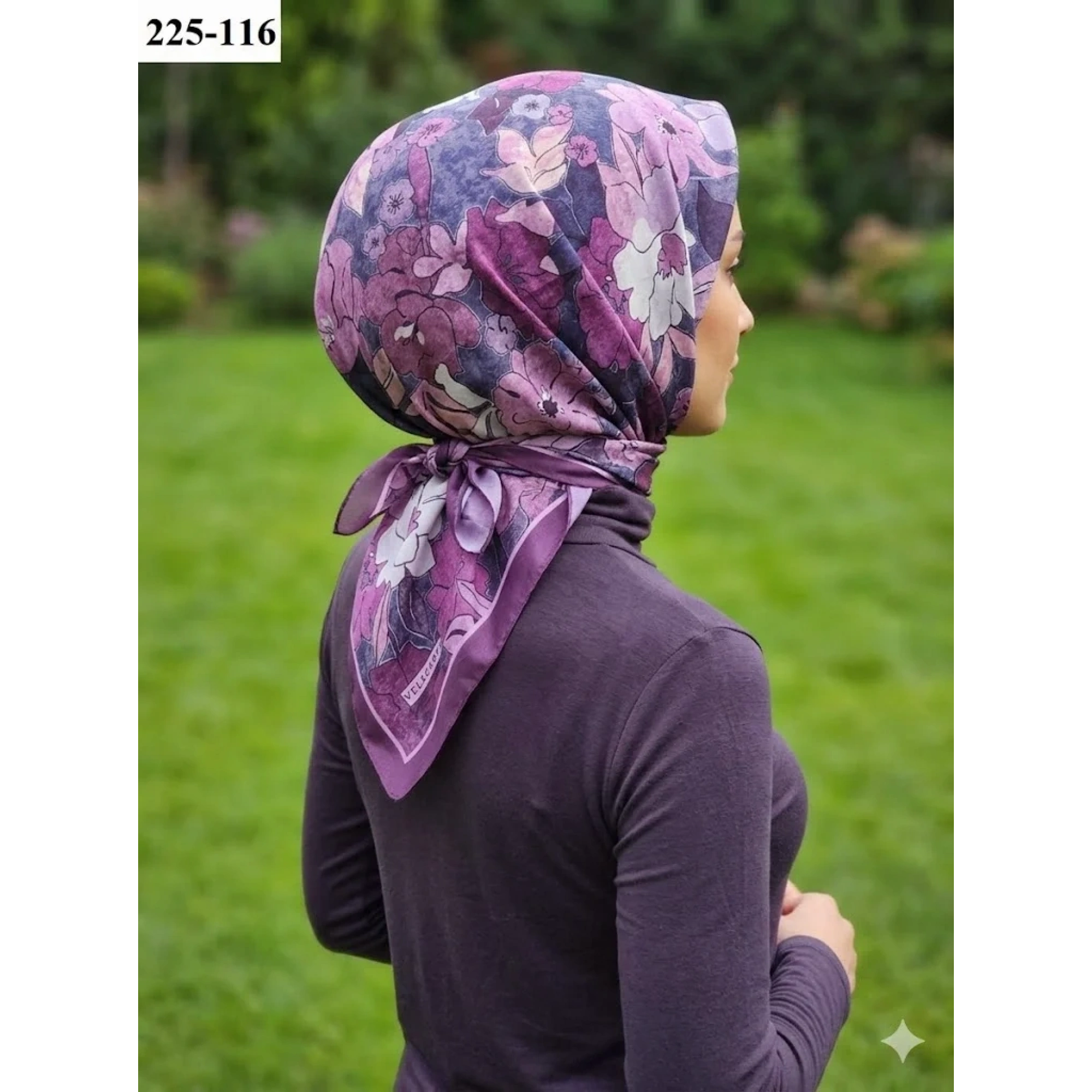 Velscarfs Soft Pamuk Parla Eşarp (Soğan Kabuğu) 225-116