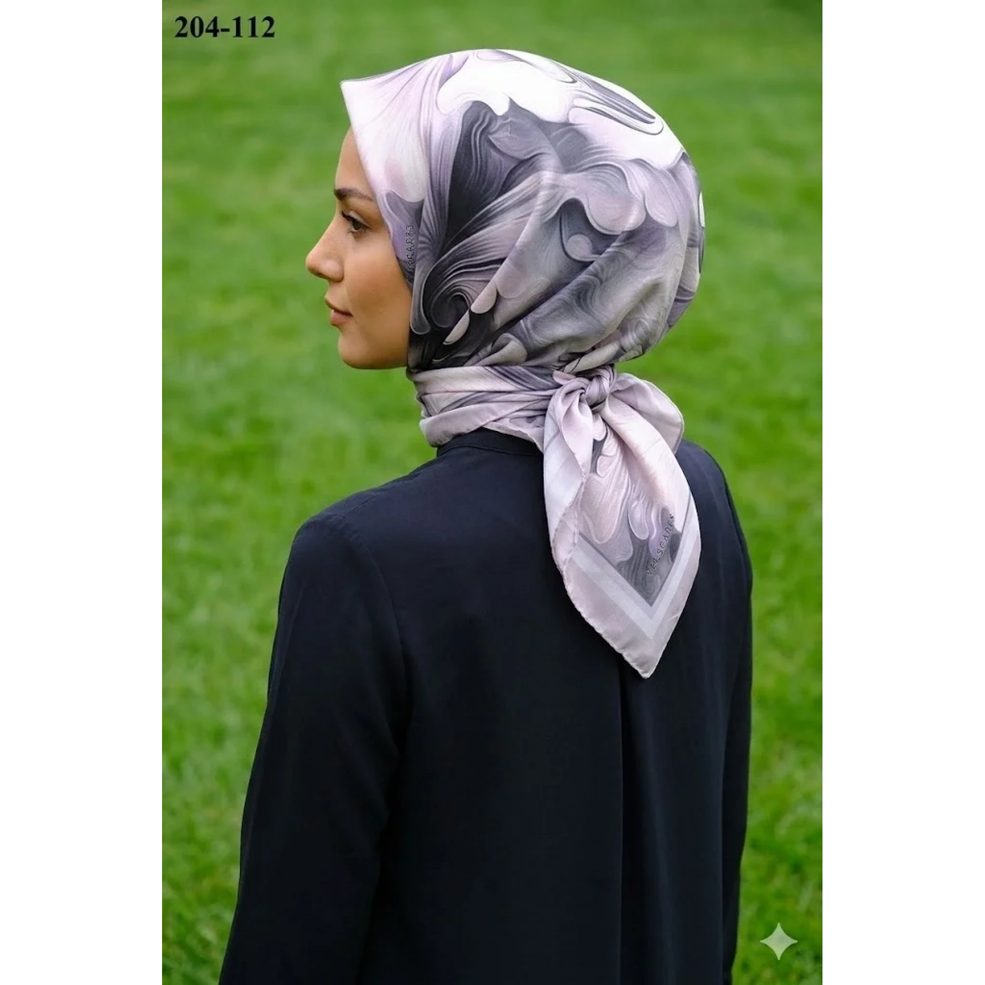 Velscarfs Soft Pamuk Parla Eşarp (Toz Pembe) 204-112