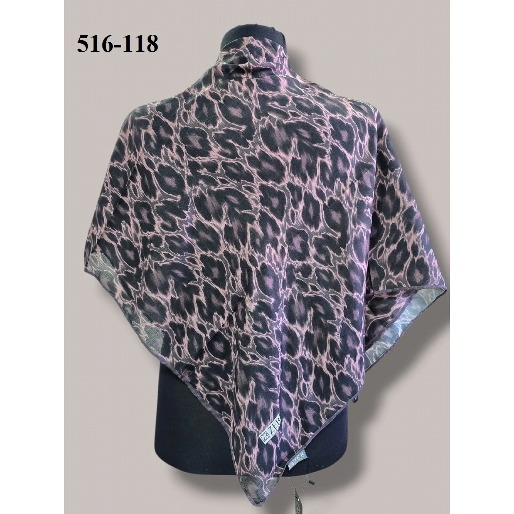 Zer Scarfs Dijital Soft Eşarp 516-118