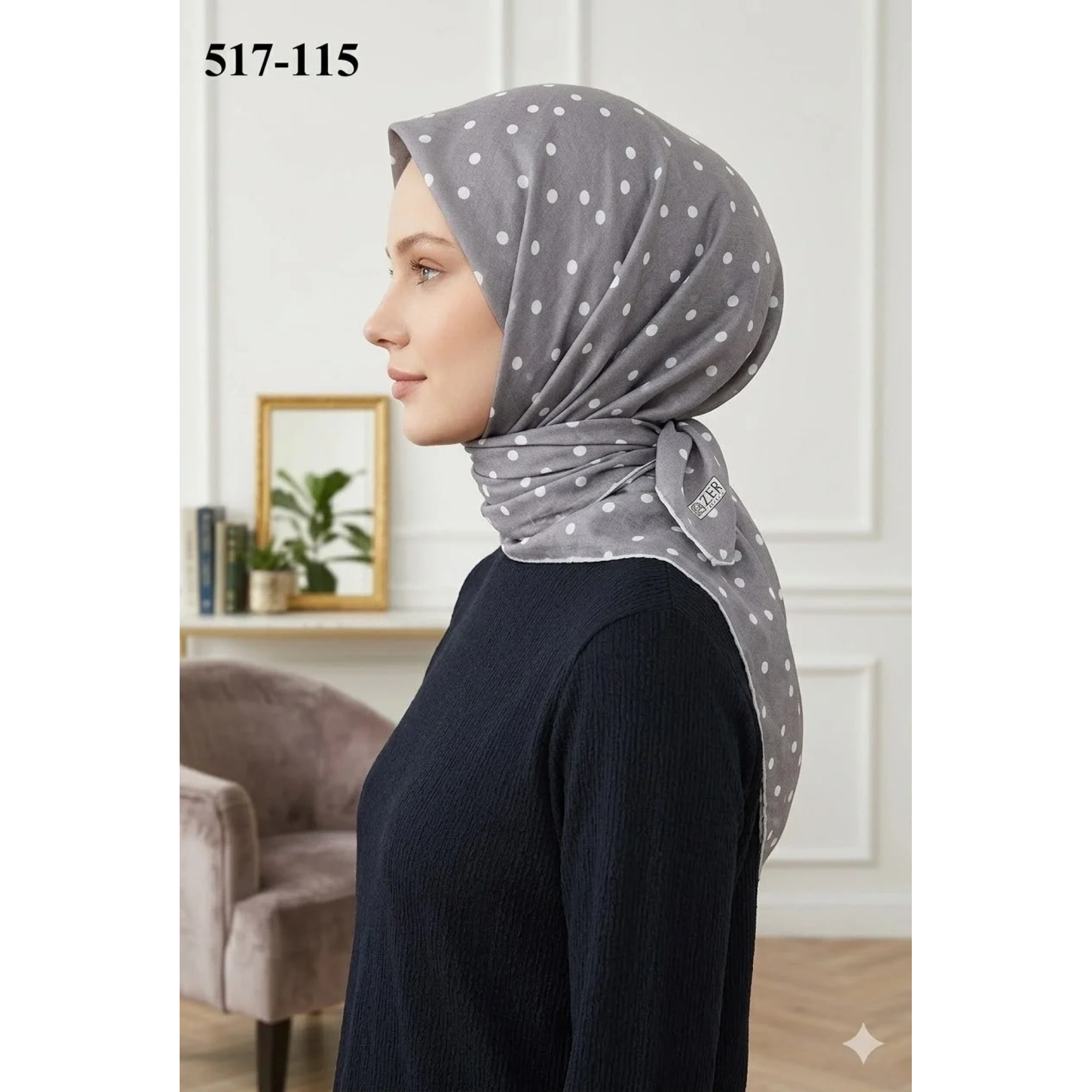 Zer Scarfs Dijital Soft Eşarp 517-115