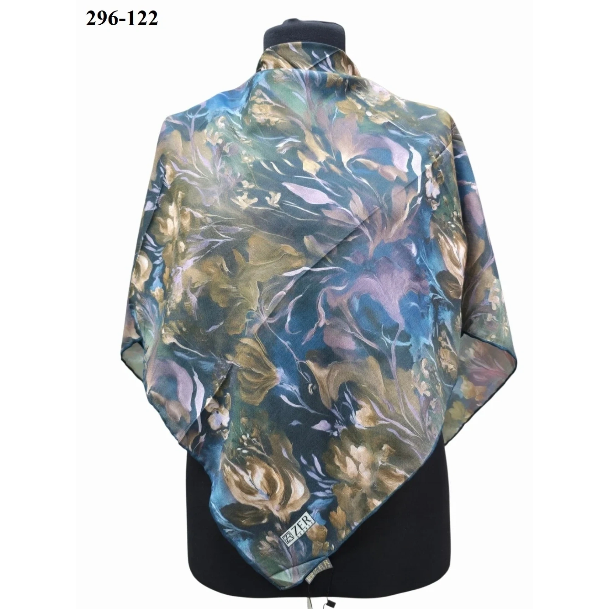 Zer Scarfs Dijital Soft Pamuk Eşarp 296-122
