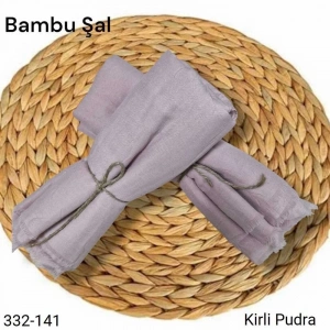 Bambu Kraş Şal (Kirli Pudra) 332-141