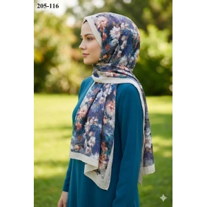 Belinda Scarf Bambu Kraş Pamuk Şal (Bej) 205-116