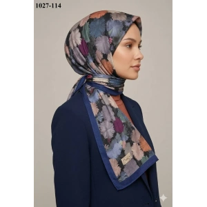 Belinda Scarf Bambu Kraş Pamuk Şal (gece mavisi) 1027-114