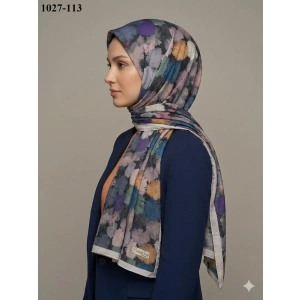 Belinda Scarf Bambu Kraş Pamuk Şal (Taş) 1027-113