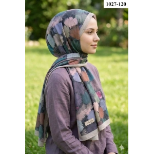 Belinda Scarf Bambu Kraş Pamuk Şal (Taş) 1027-120