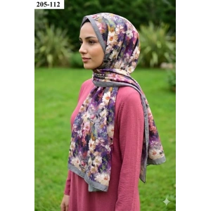 Belinda Scarf Bambu Kraş Pamuk Şal (Yeşil) 205-112