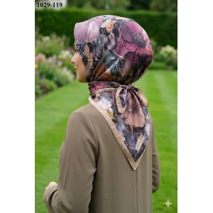Belinda Scarf Bambu Pamuk Eşarp (Bej) 1029-119