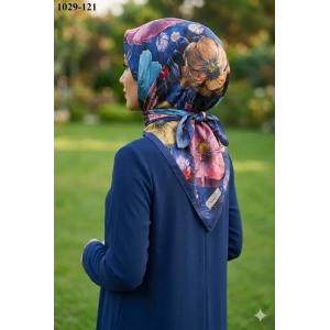 Belinda Scarf Bambu Pamuk Eşarp (Gece Mavisi) 1029-121