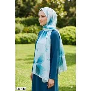 Buqle Dijital Desenli Soft Şal 446-113