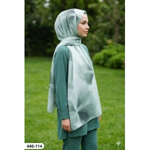 Buqle Dijital Desenli Soft Şal 446-114