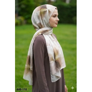 Buqle Dijital Desenli Soft Şal 446-118