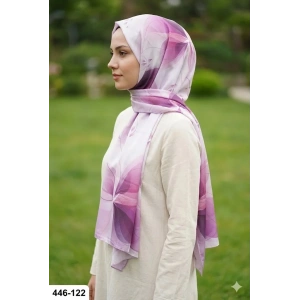 Buqle Dijital Desenli Soft Şal 446-122